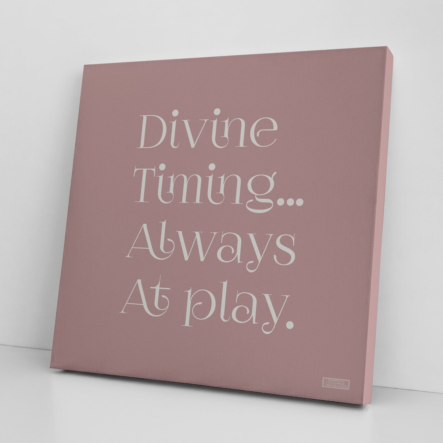 Divine Timing | Wall Art Canvas