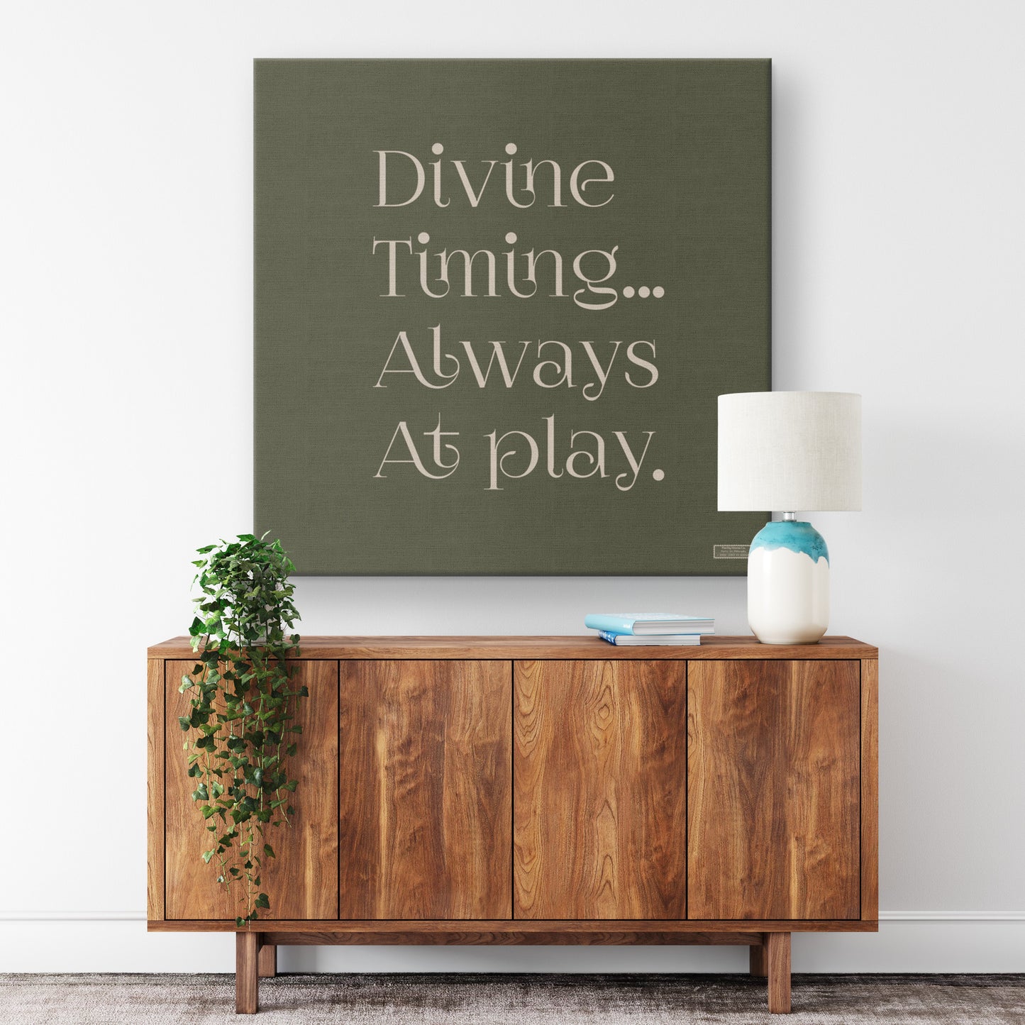 Divine Timing | Wall Art Canvas