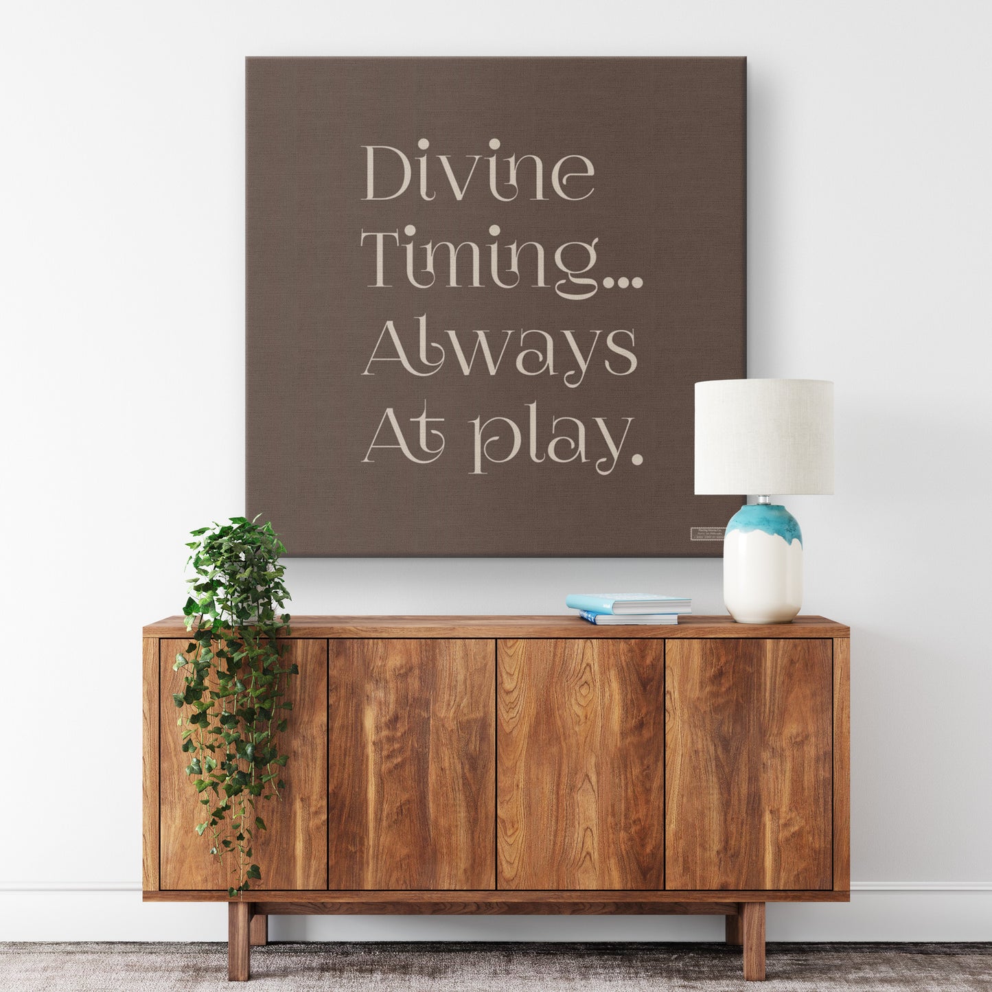 Divine Timing | Wall Art Canvas