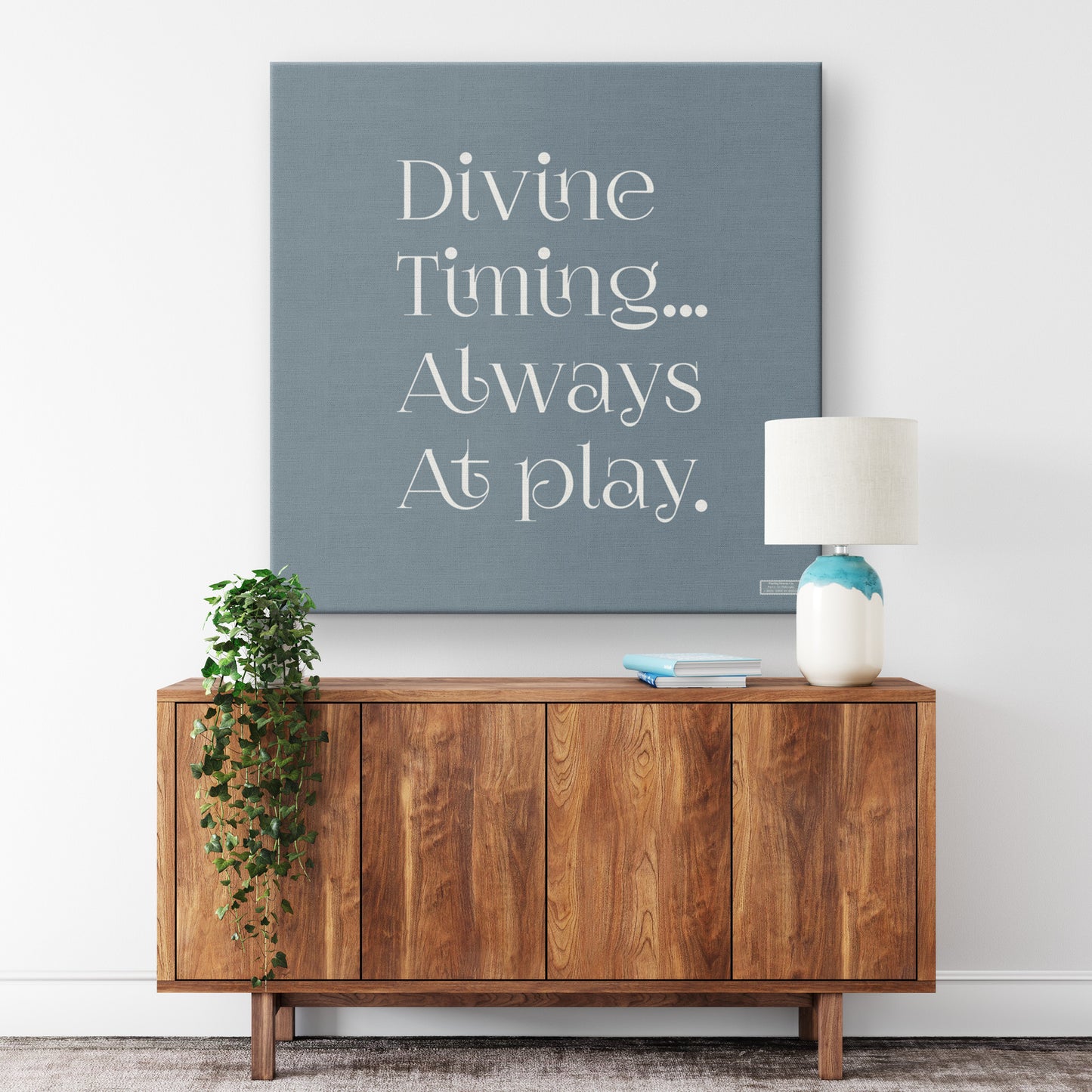 Divine Timing | Wall Art Canvas