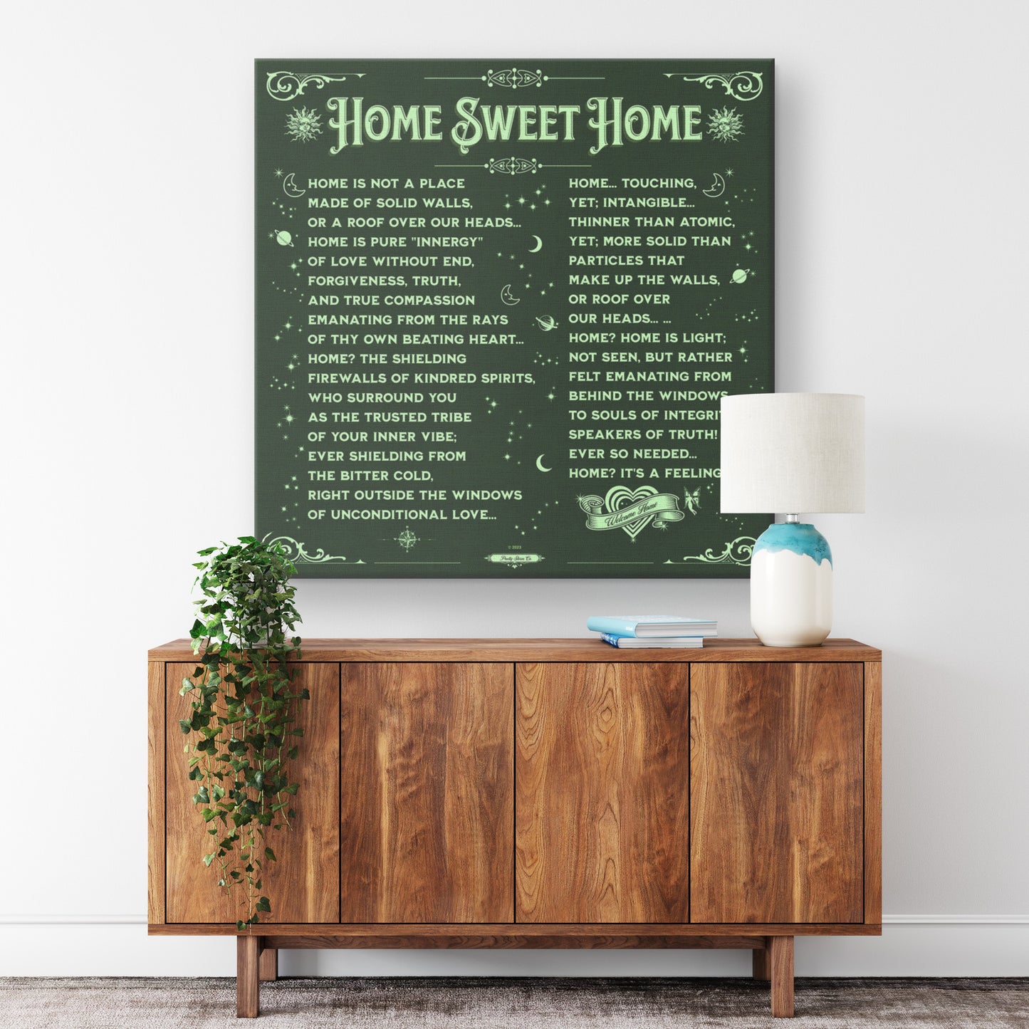 Home Sweet Home | Wall Art Canvas