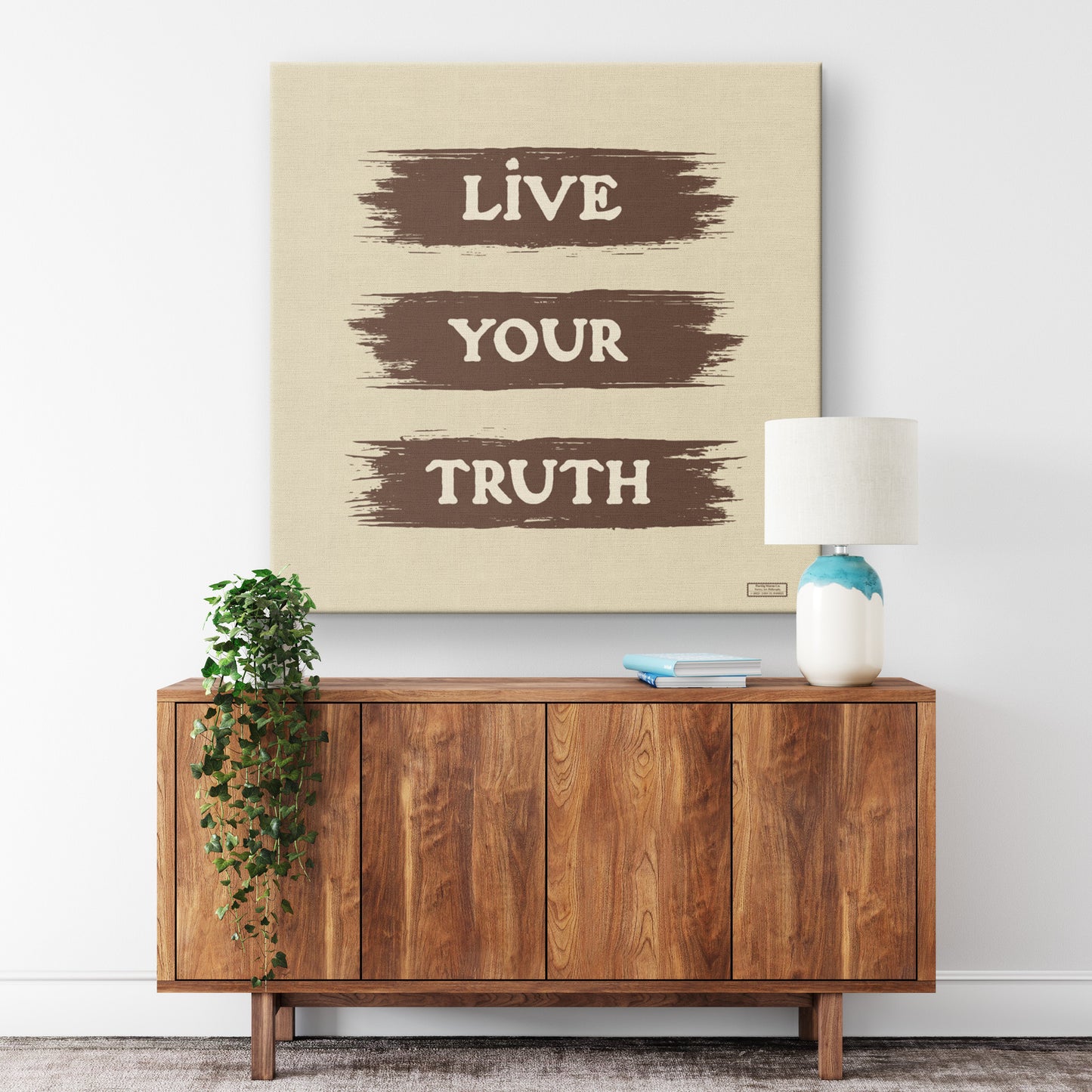 Live your Truth | Wall Art Canvas