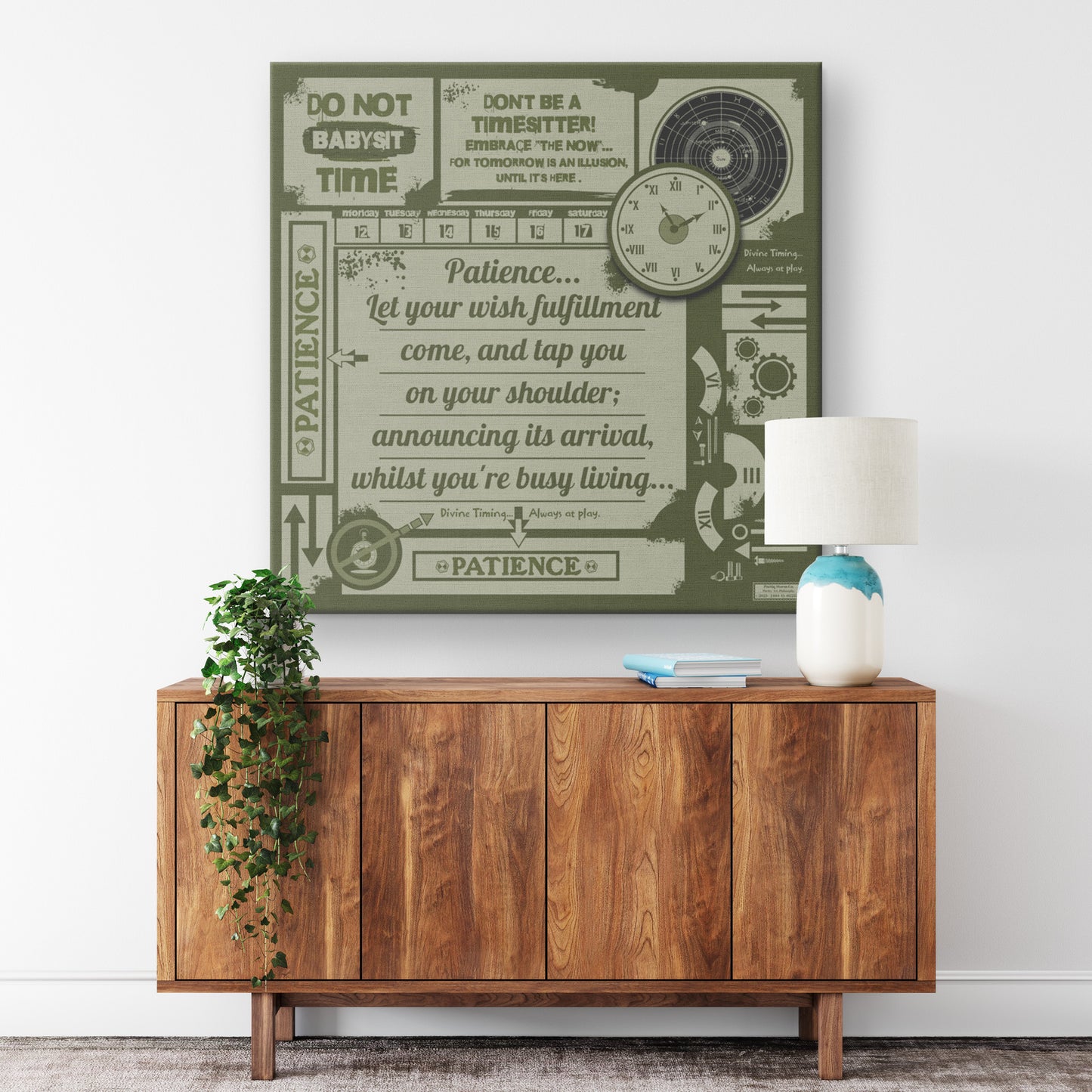 Patience | Wall Art Canvas