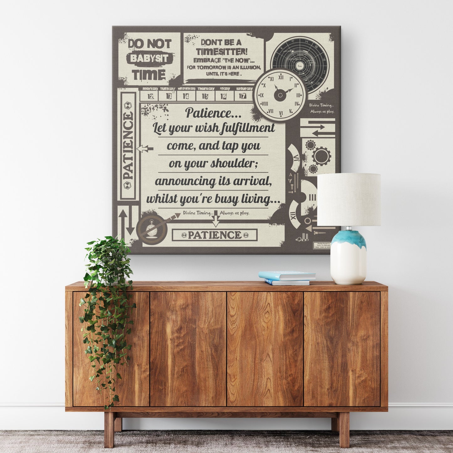 Patience | Wall Art Canvas