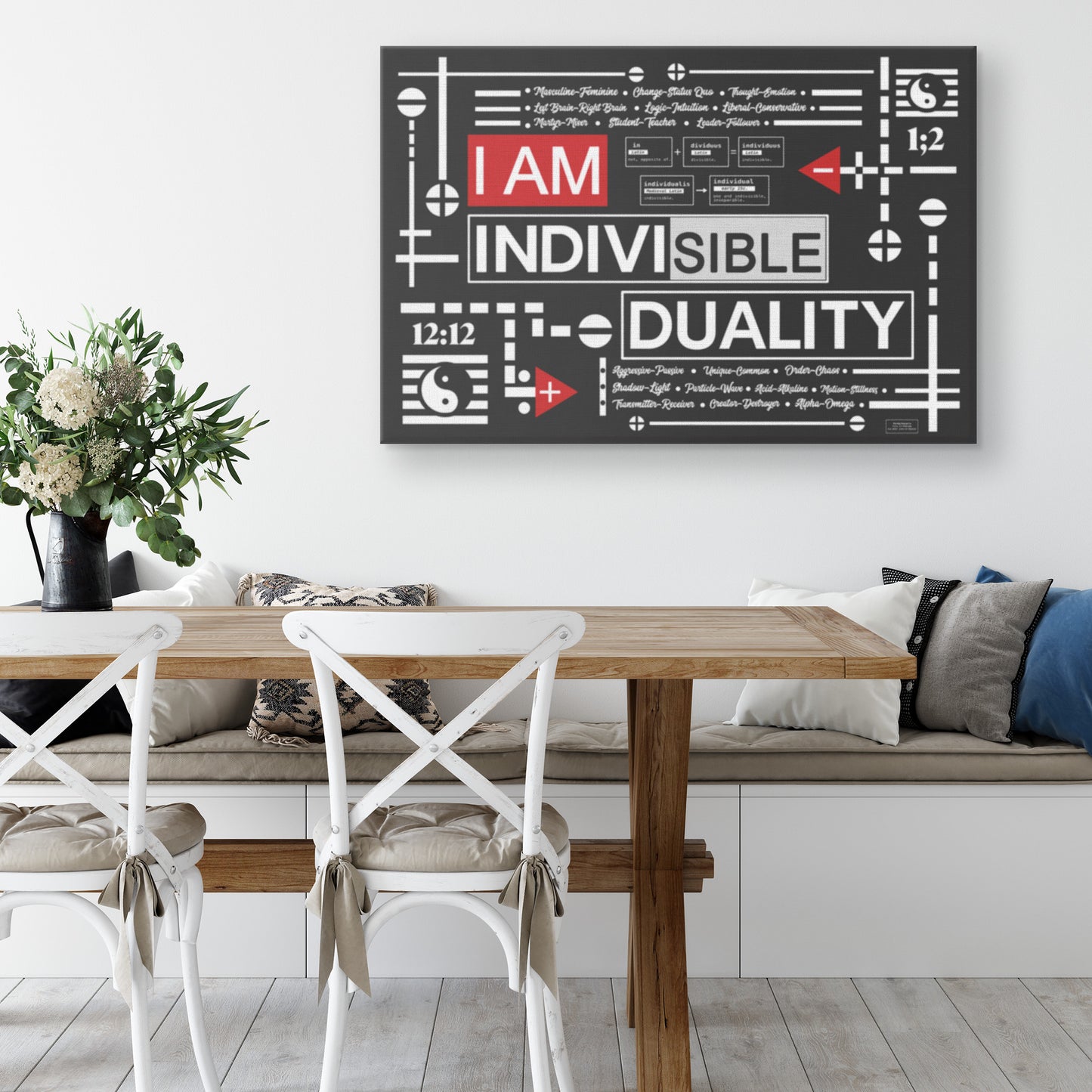 I am Individuality | Rectangle Art Canvas
