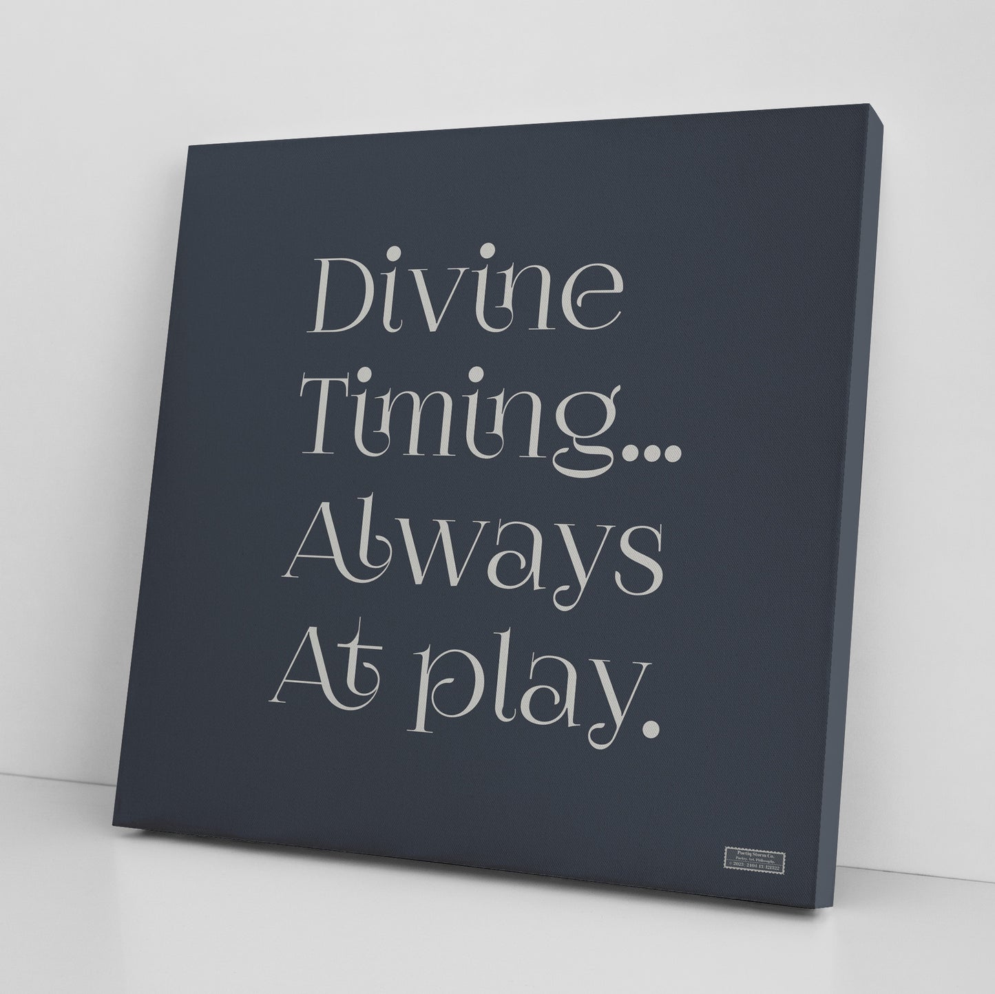 Divine Timing | Wall Art Canvas