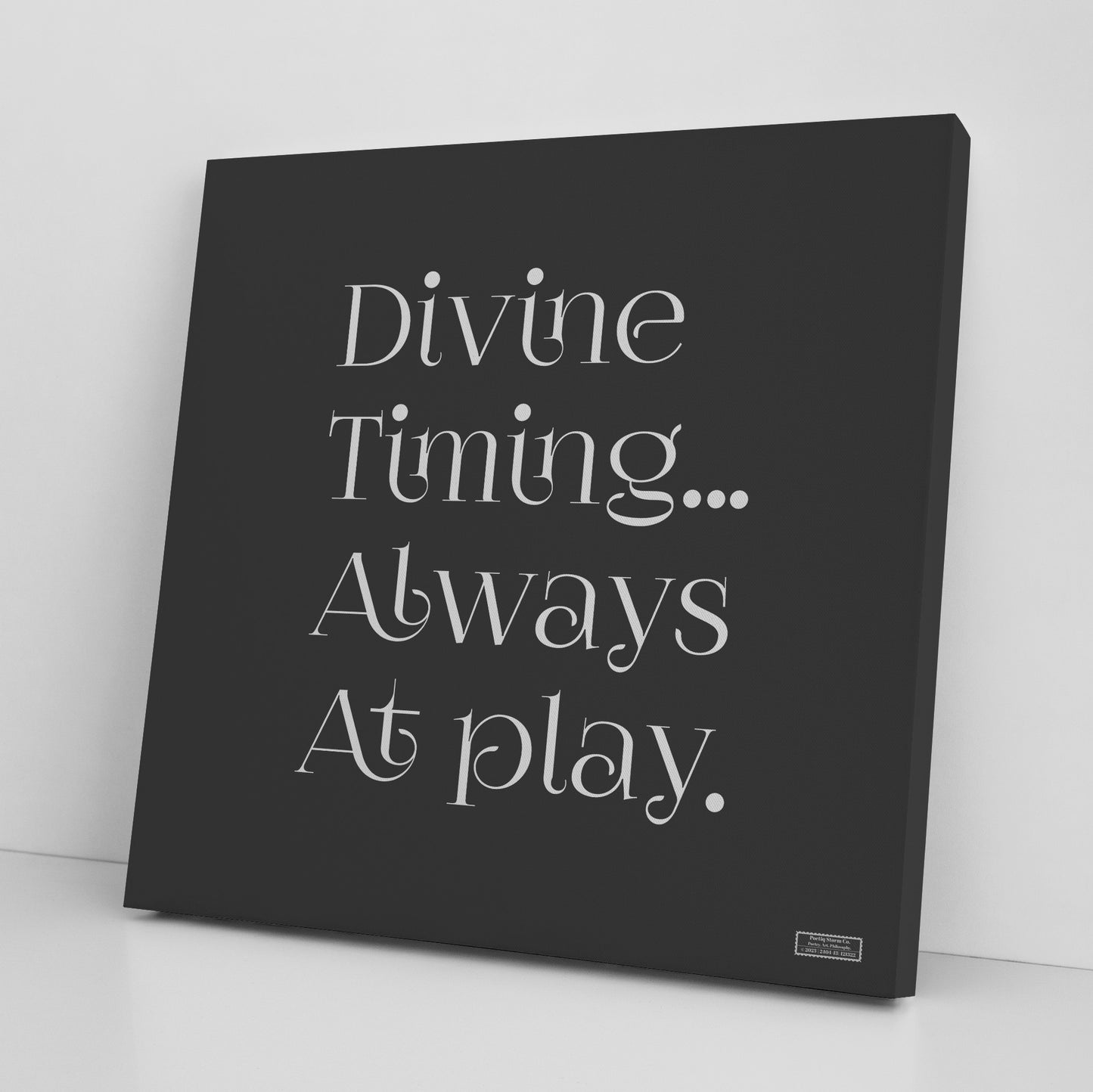 Divine Timing | Wall Art Canvas