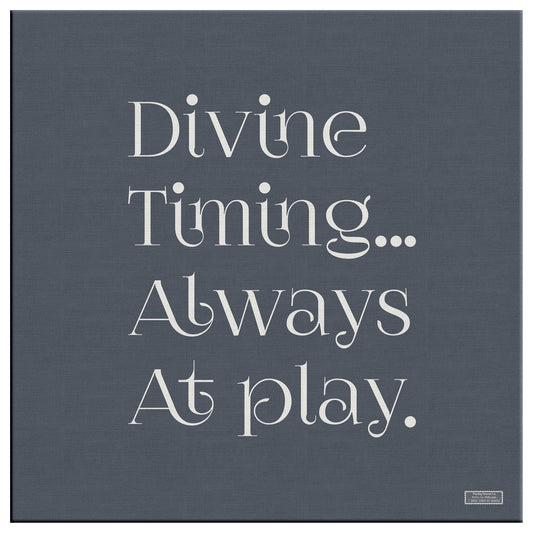 Divine Timing | Wall Art Canvas