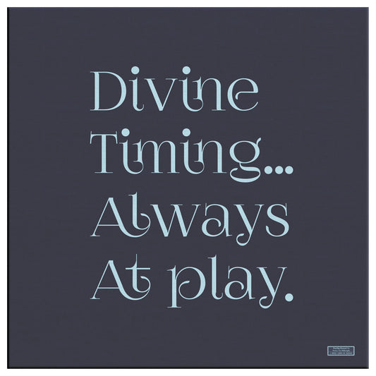 Divine Timing | Wall Art Canvas