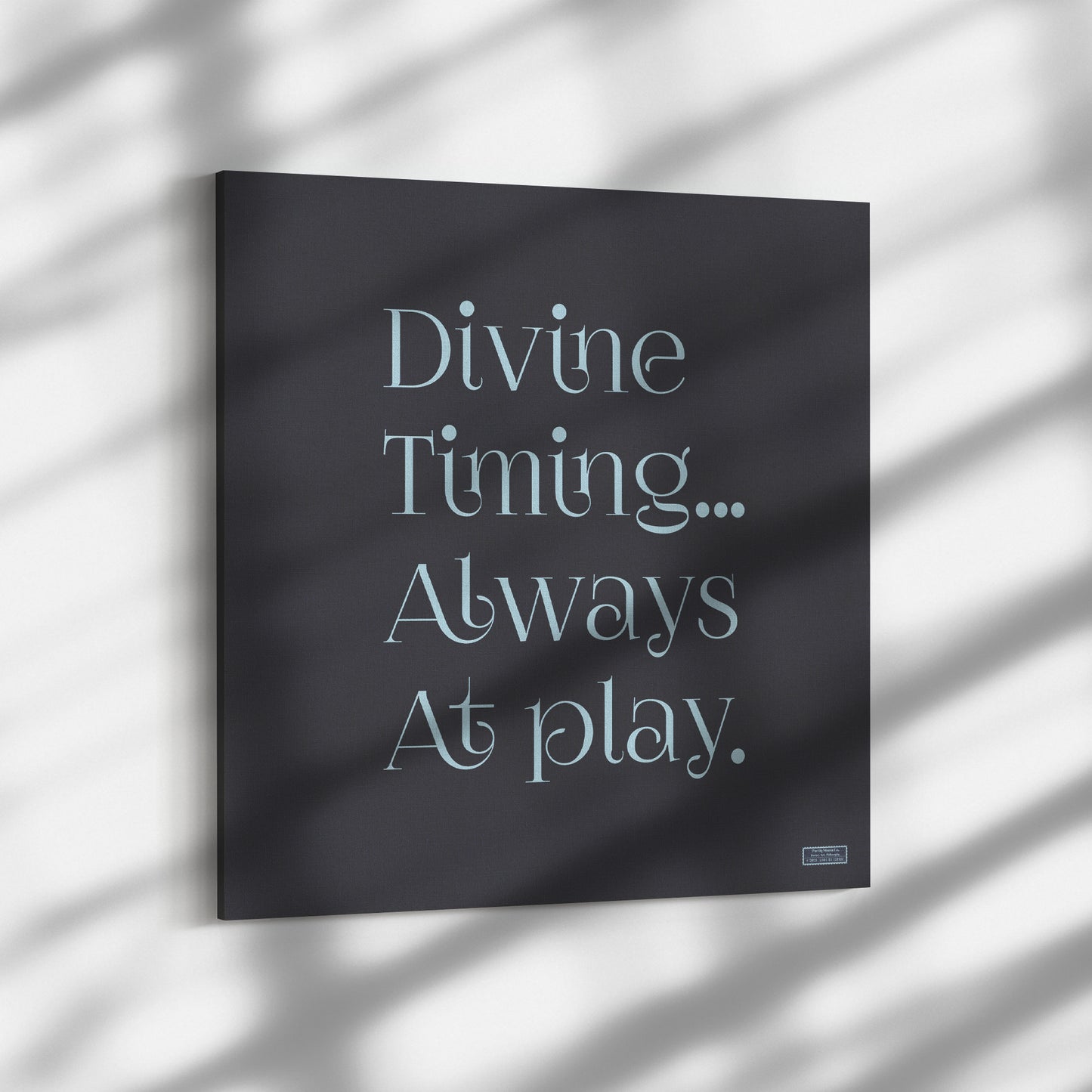 Divine Timing | Wall Art Canvas