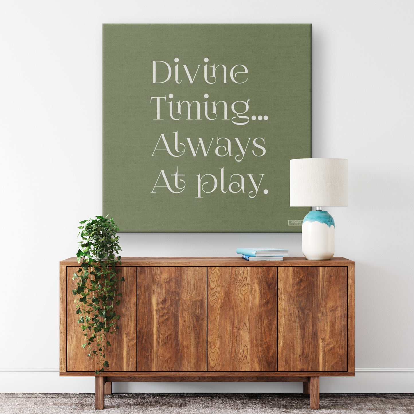 Divine Timing | Wall Art Canvas