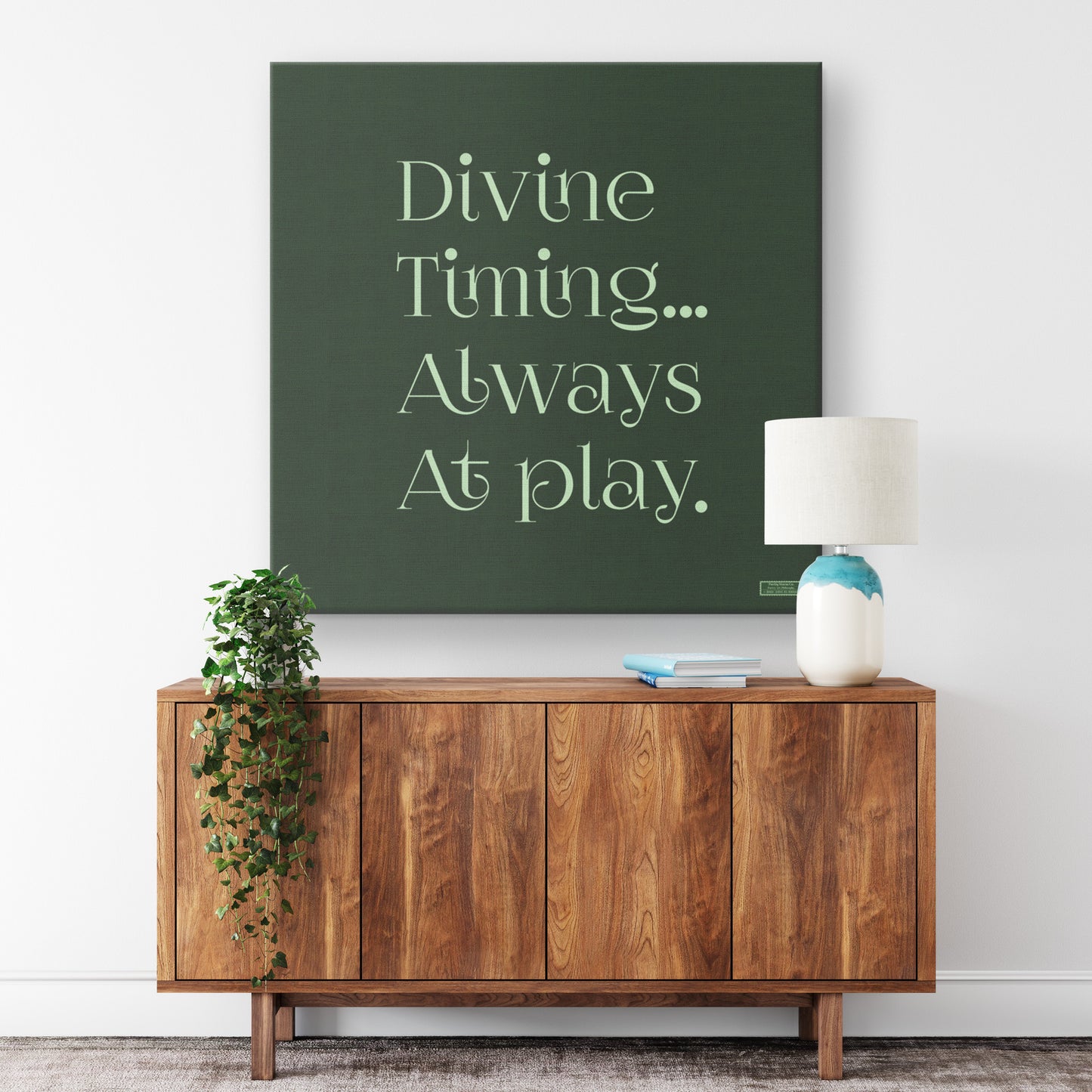 Divine Timing | Wall Art Canvas