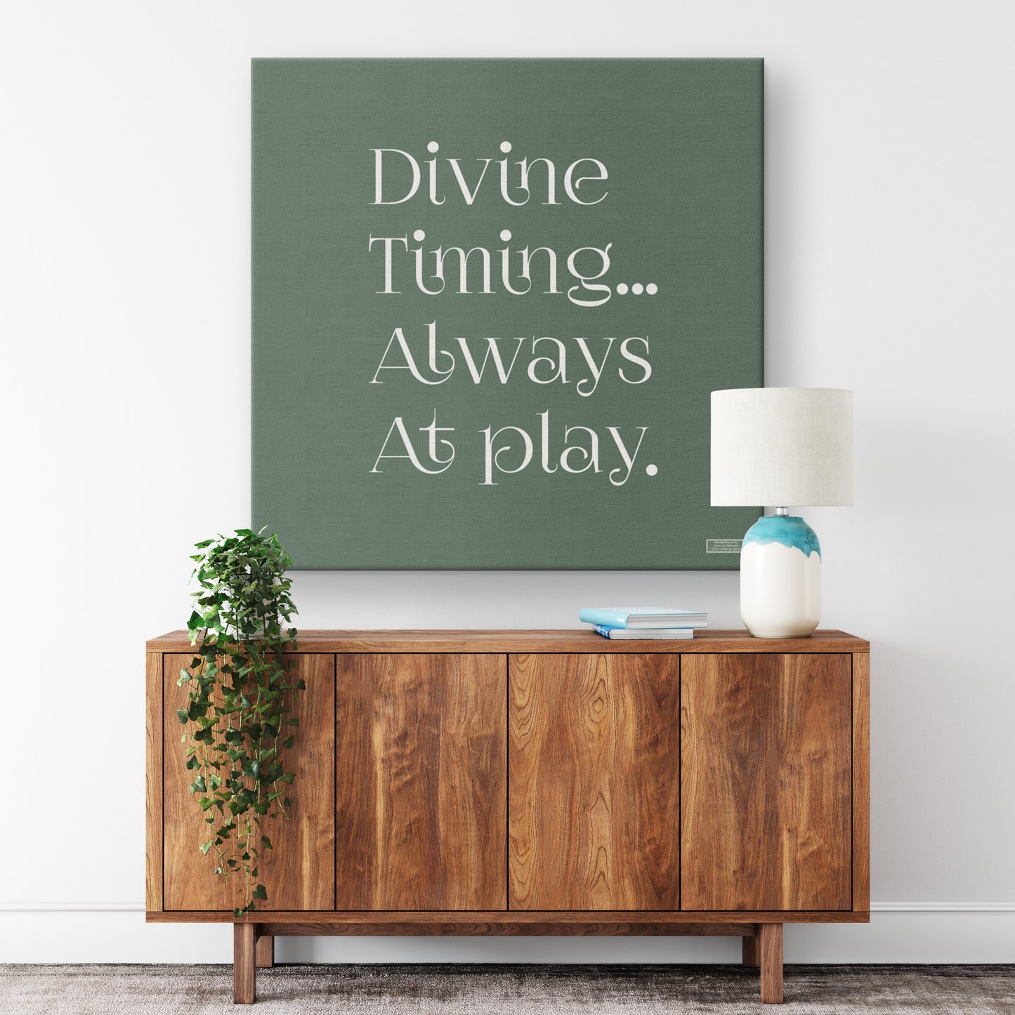 Divine Timing | Wall Art Canvas