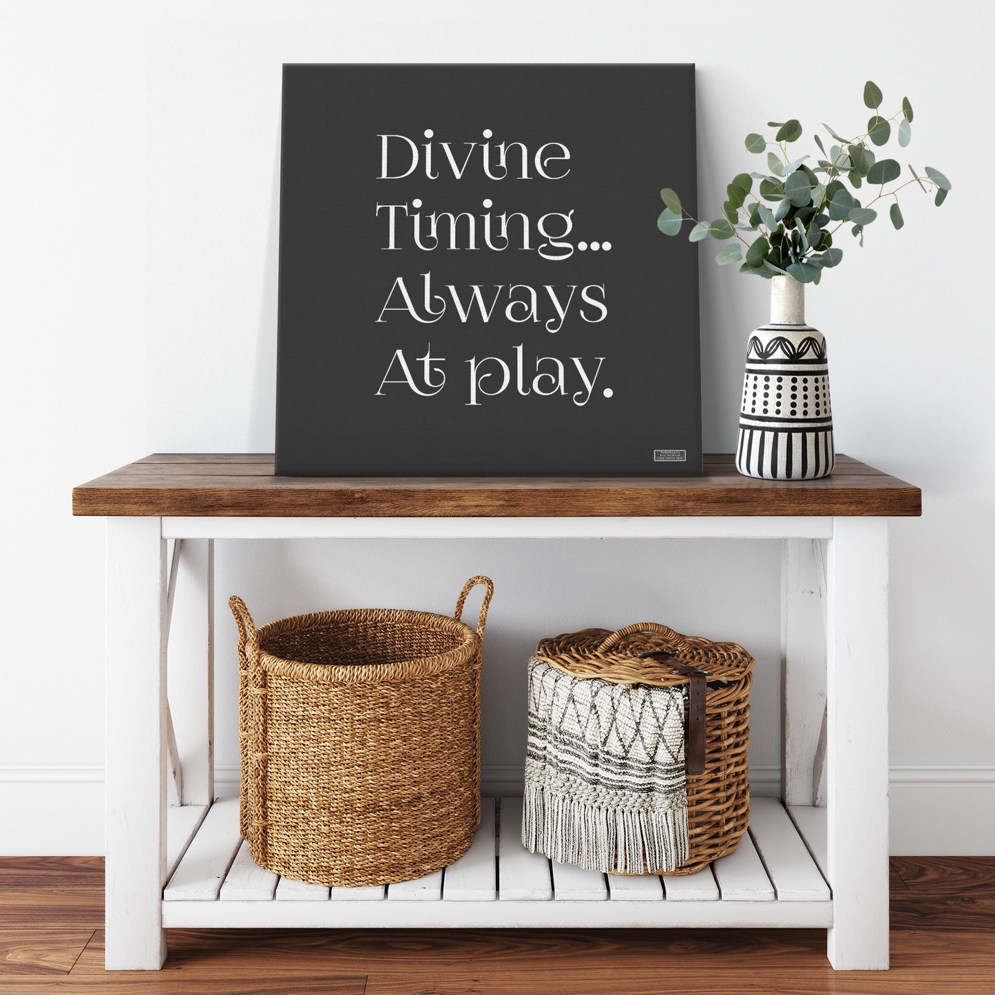 Divine Timing | Wall Art Canvas