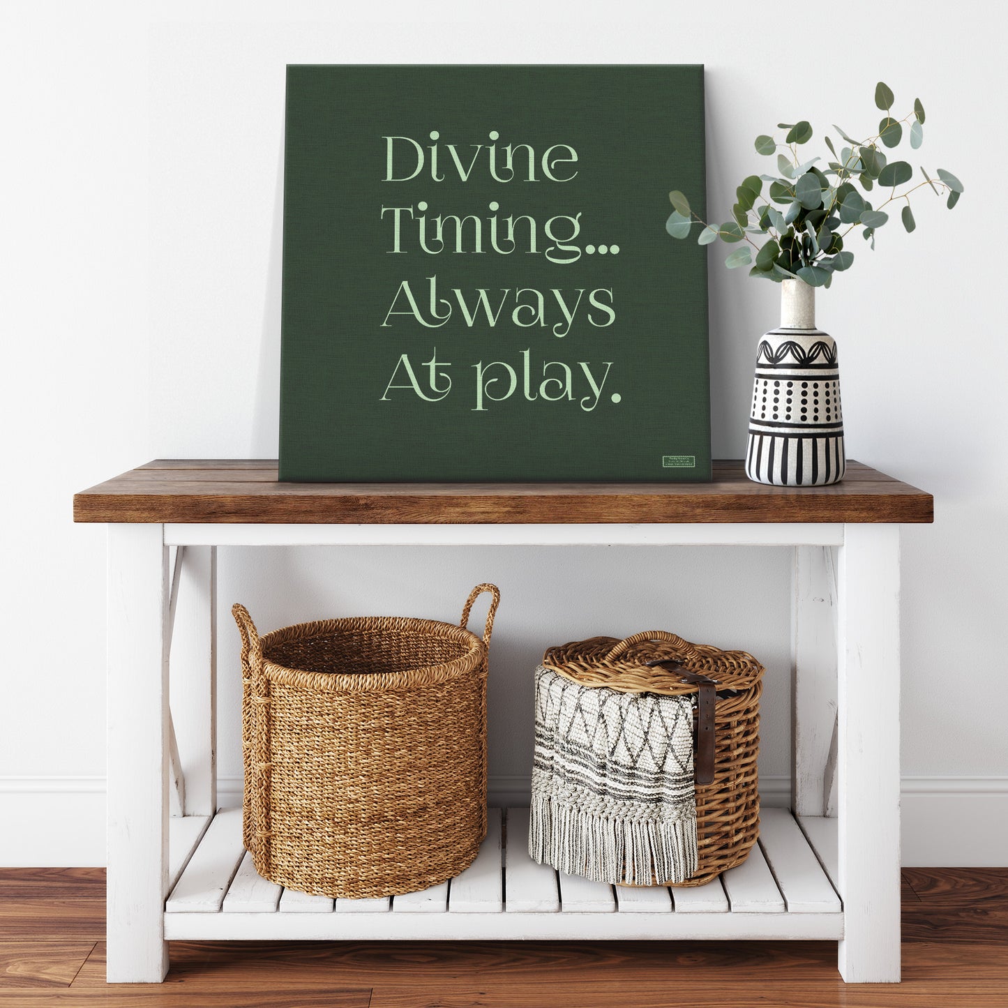 Divine Timing | Wall Art Canvas
