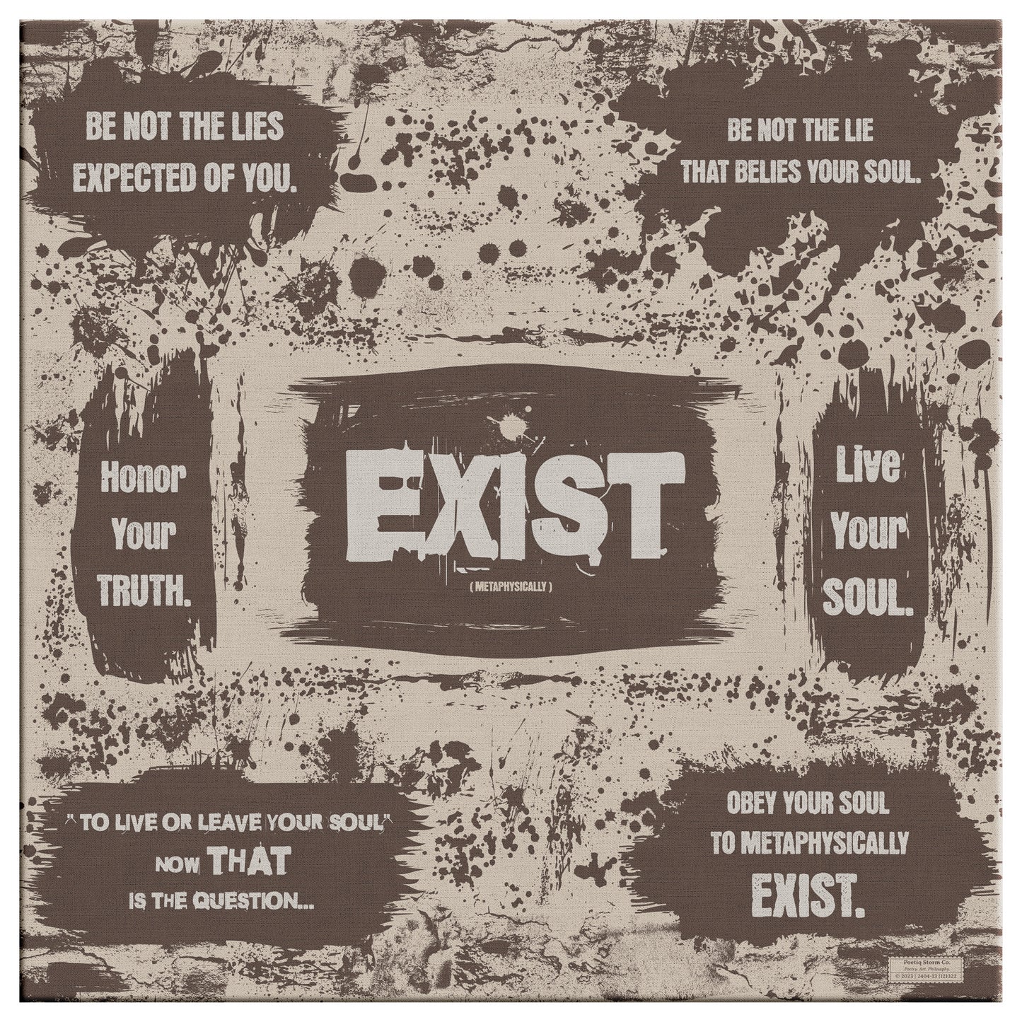 EXIST | Wall Art Canvas