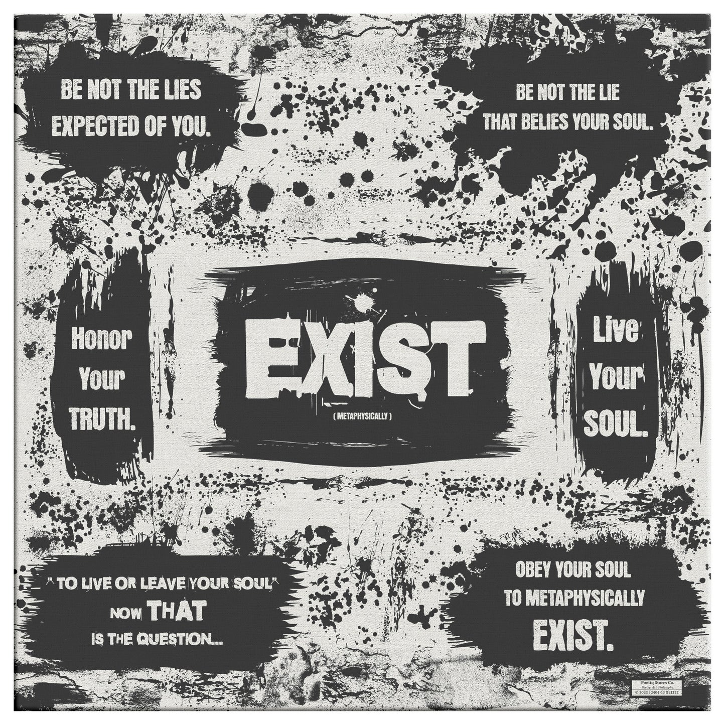 EXIST | Wall Art Canvas