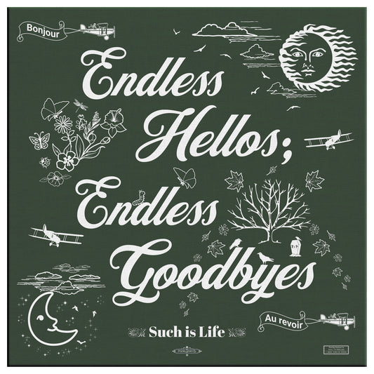 Endless Hellos | Wall Art Canvas