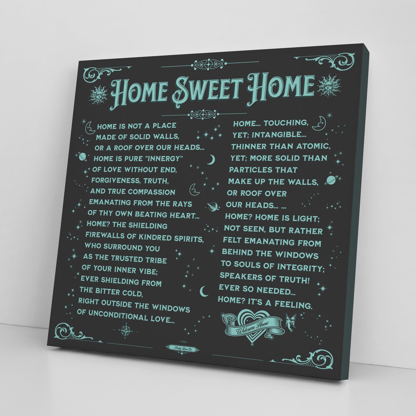 Home Sweet Home | Wall Art Canvas
