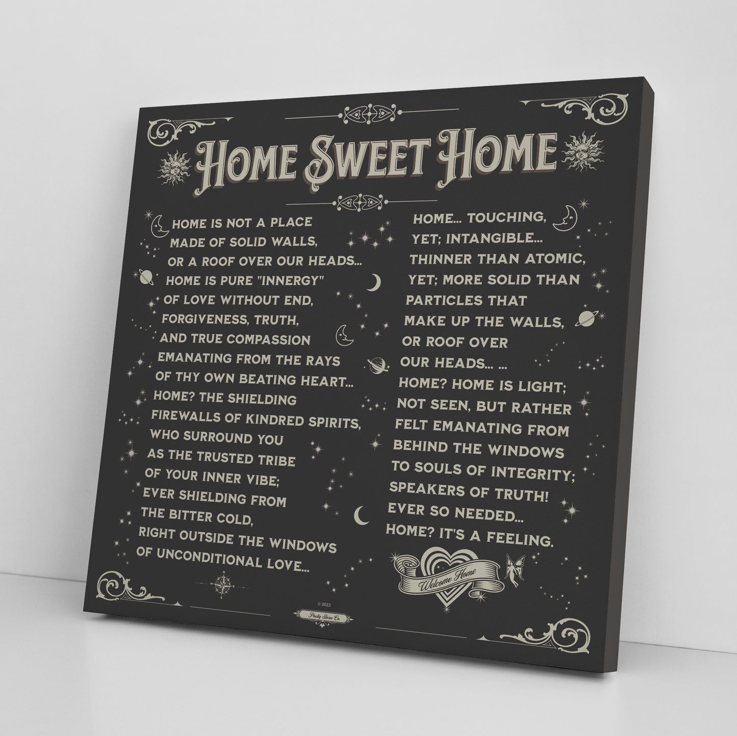Home Sweet Home | Wall Art Canvas