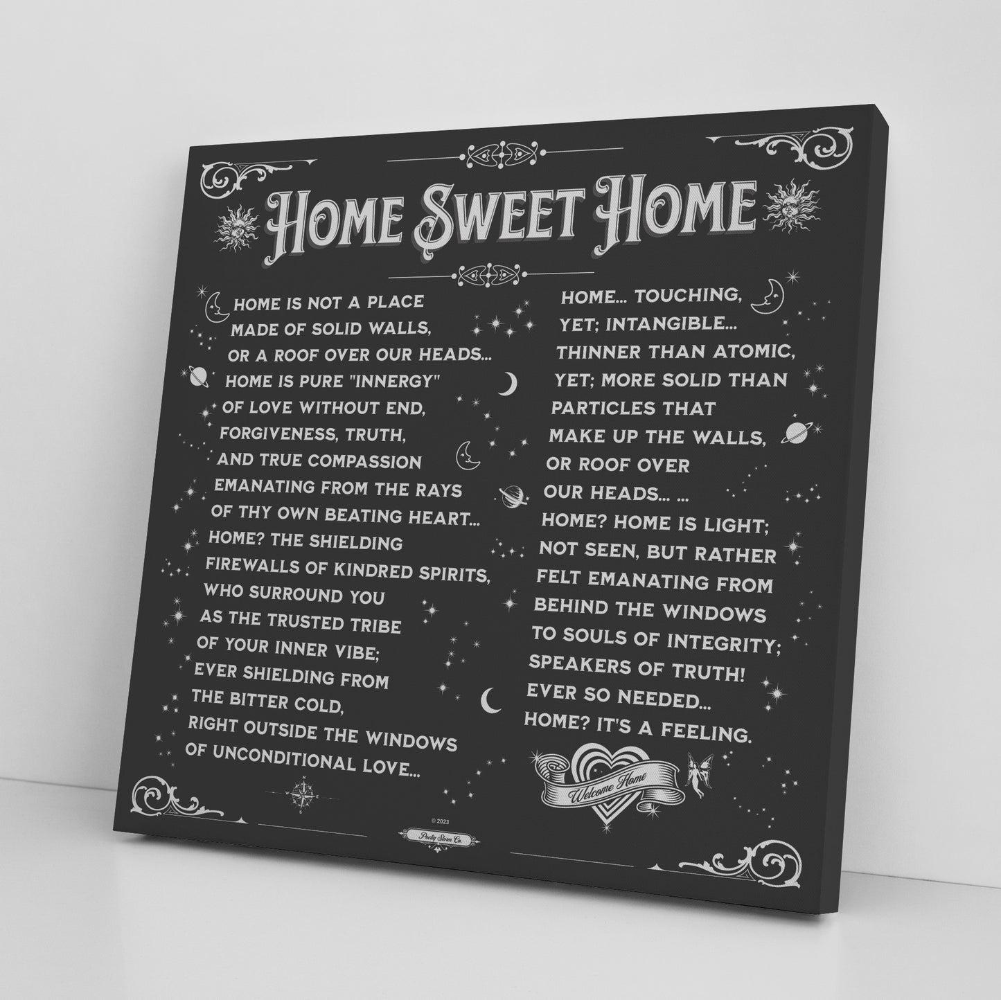 Home Sweet Home | Wall Art Canvas