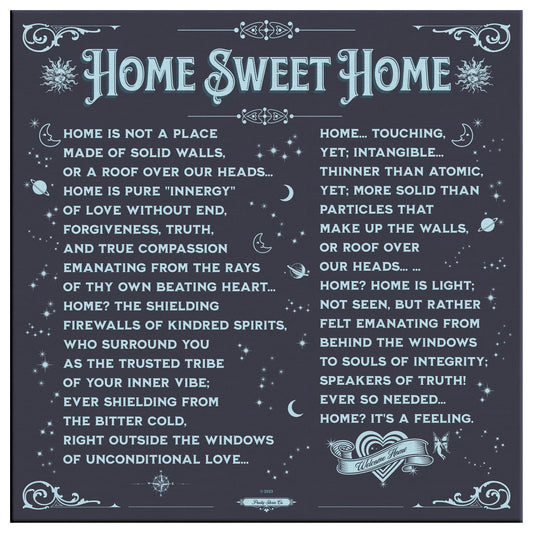 Home Sweet Home | Wall Art Canvas