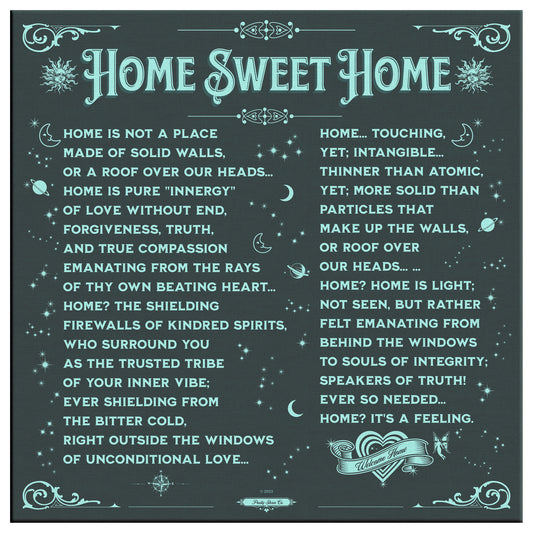 Home Sweet Home | Wall Art Canvas