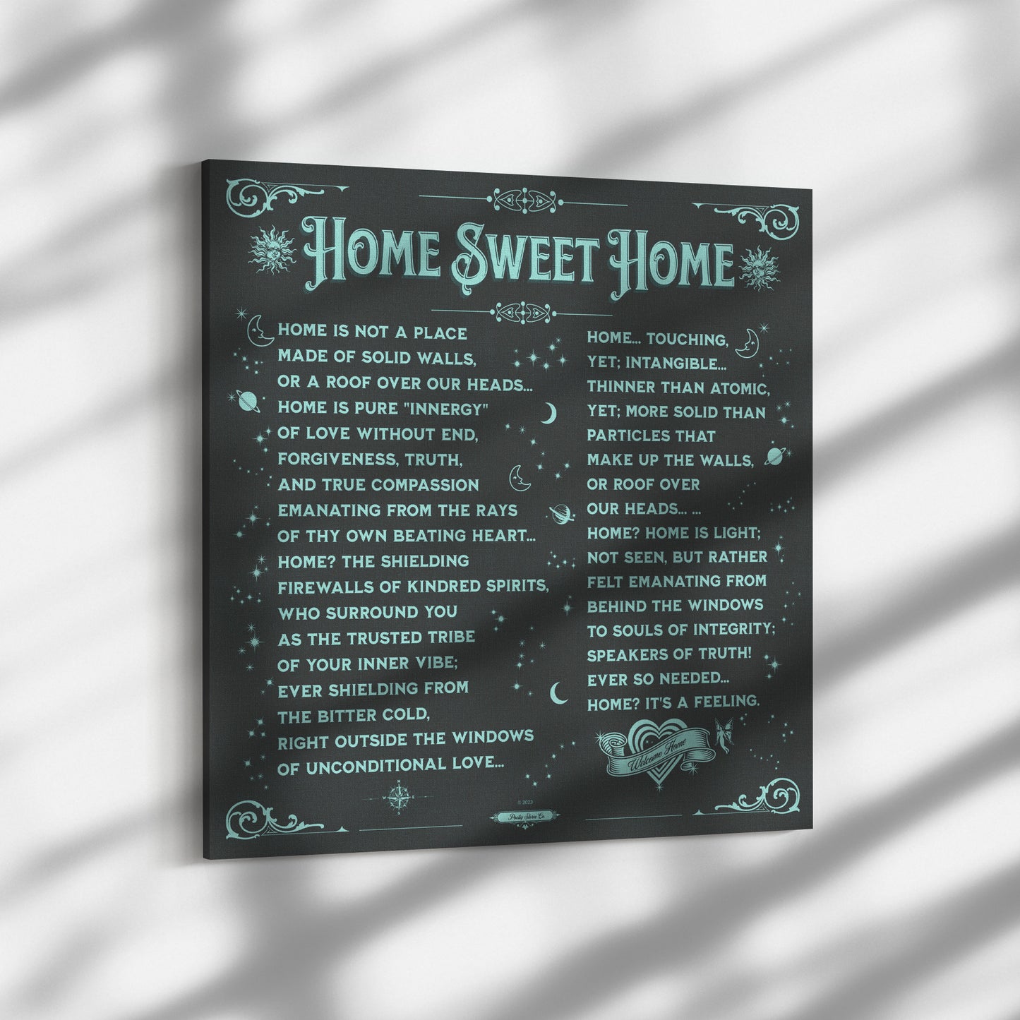 Home Sweet Home | Wall Art Canvas