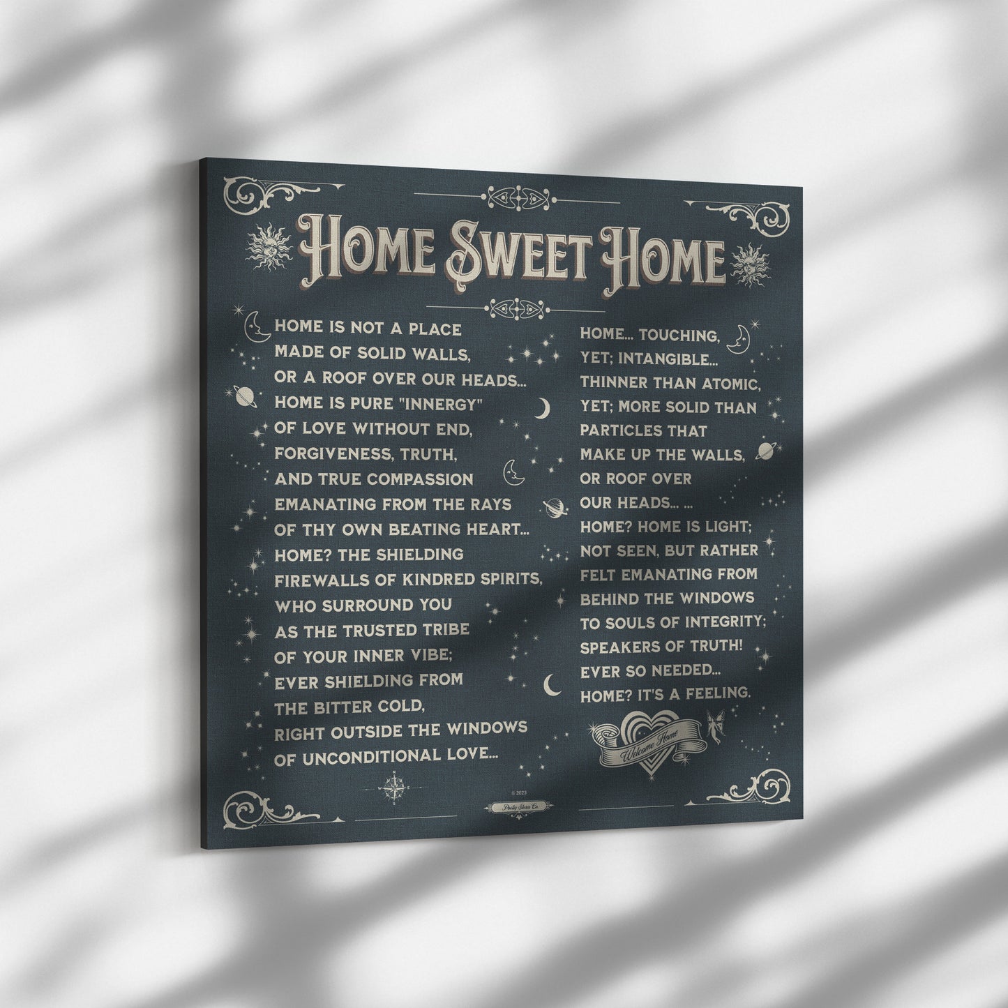Home Sweet Home | Wall Art Canvas