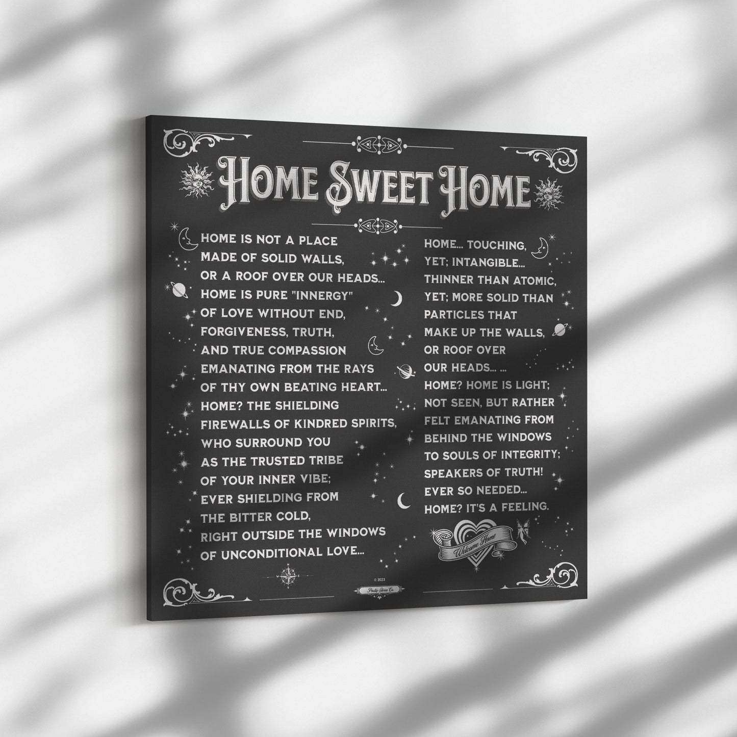 Home Sweet Home | Wall Art Canvas