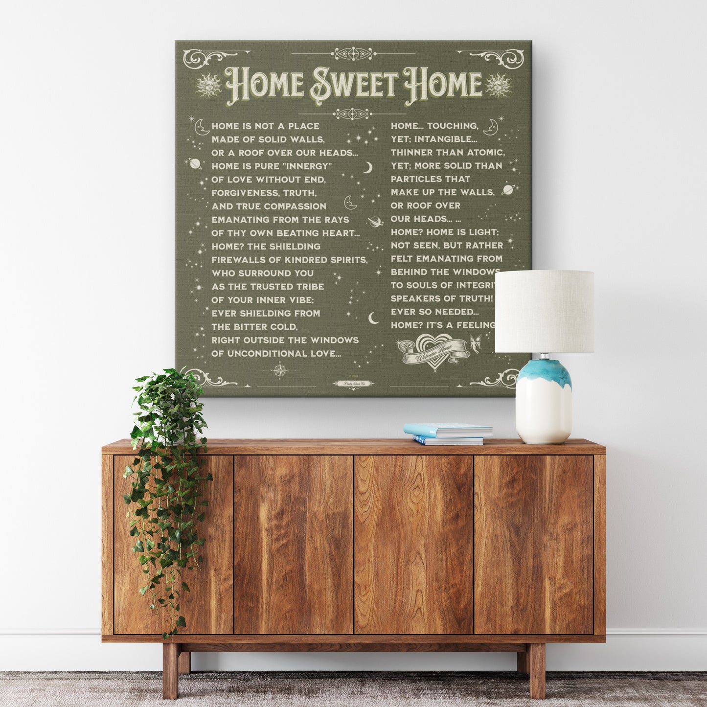 Home Sweet Home | Wall Art Canvas
