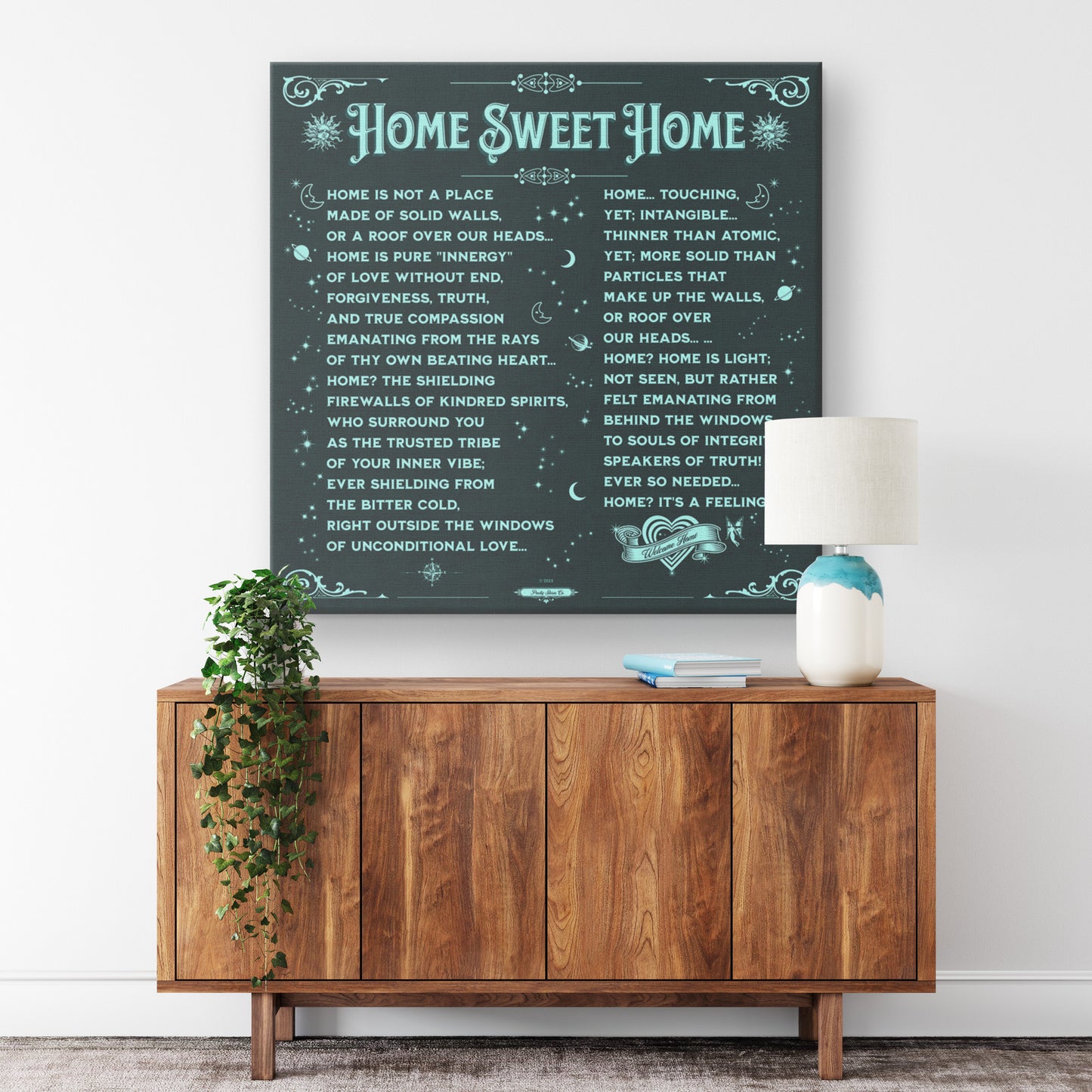 Home Sweet Home | Wall Art Canvas