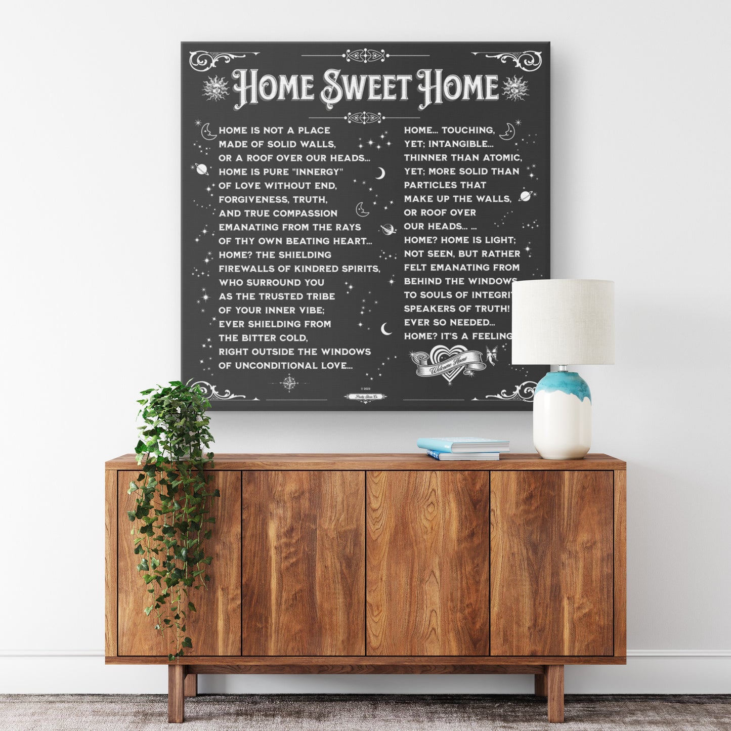 Home Sweet Home | Wall Art Canvas