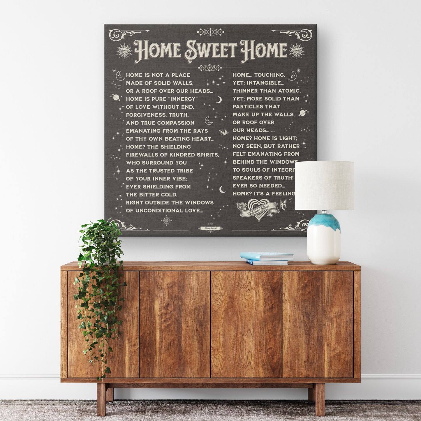 Home Sweet Home | Wall Art Canvas