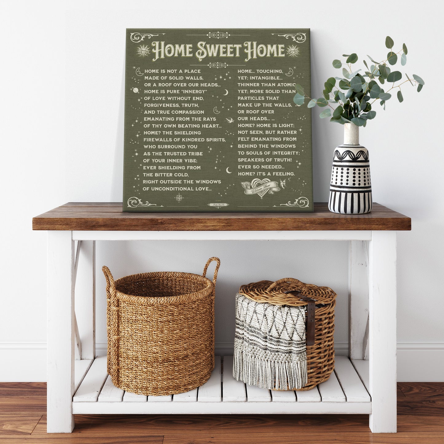 Home Sweet Home | Wall Art Canvas