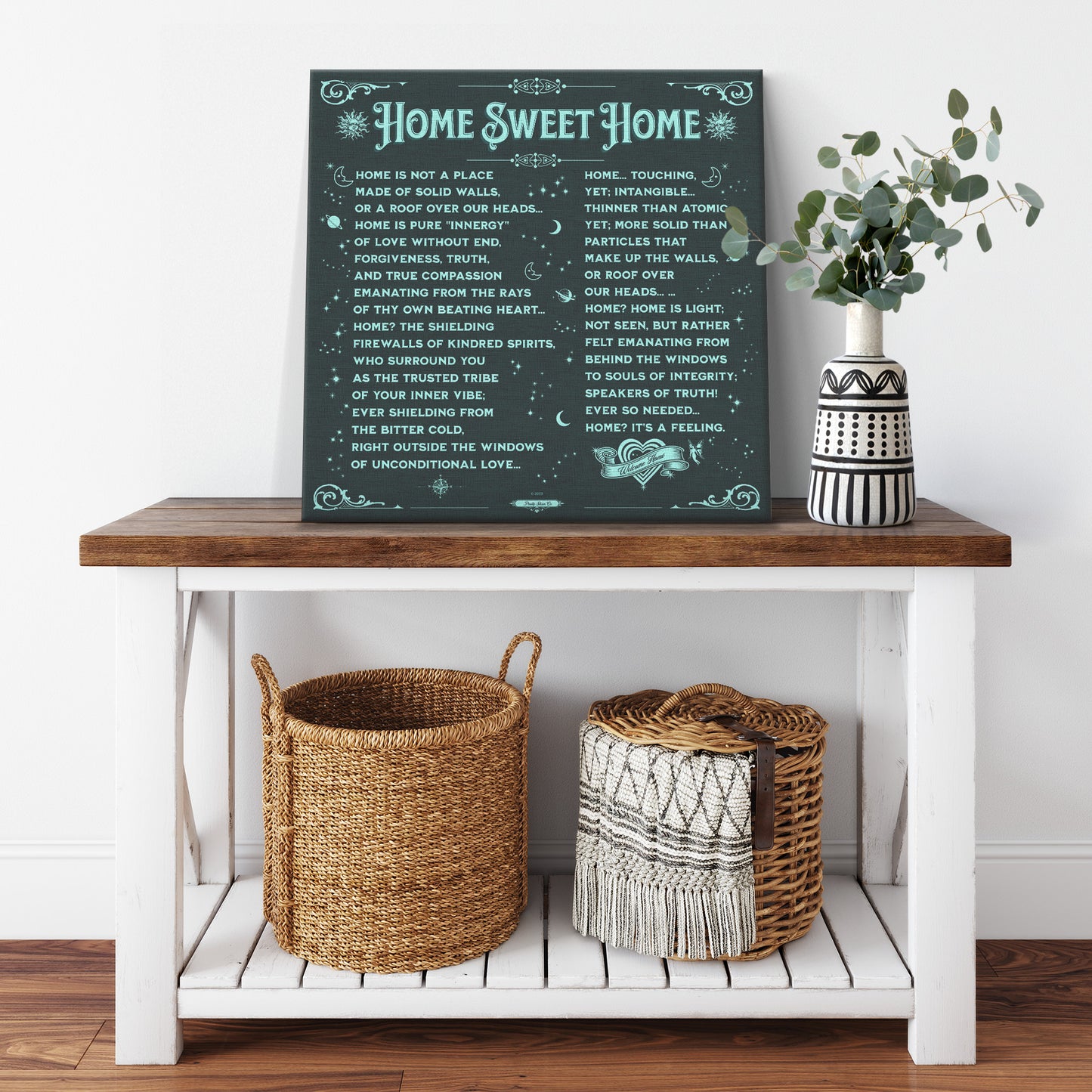 Home Sweet Home | Wall Art Canvas