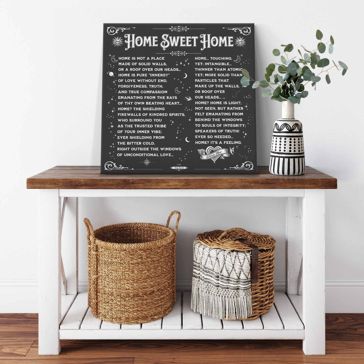 Home Sweet Home | Wall Art Canvas