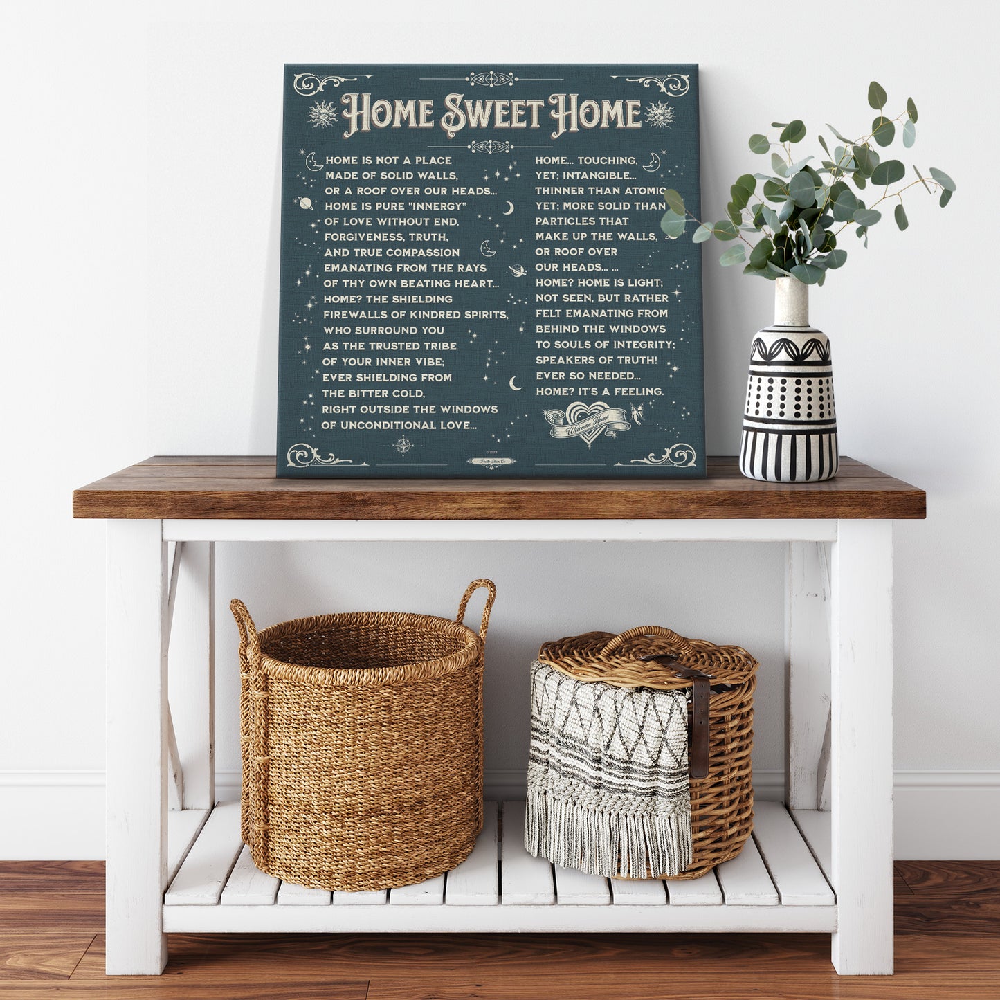 Home Sweet Home | Wall Art Canvas