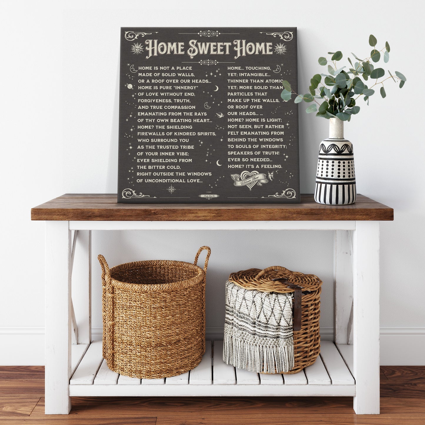 Home Sweet Home | Wall Art Canvas