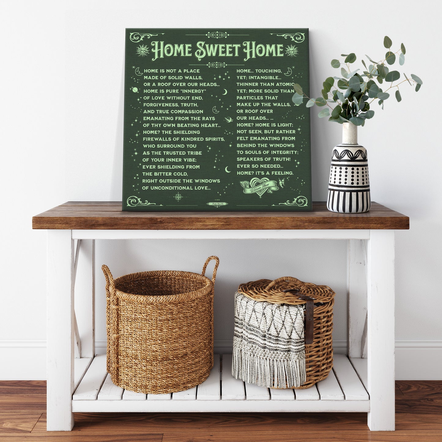 Home Sweet Home | Wall Art Canvas