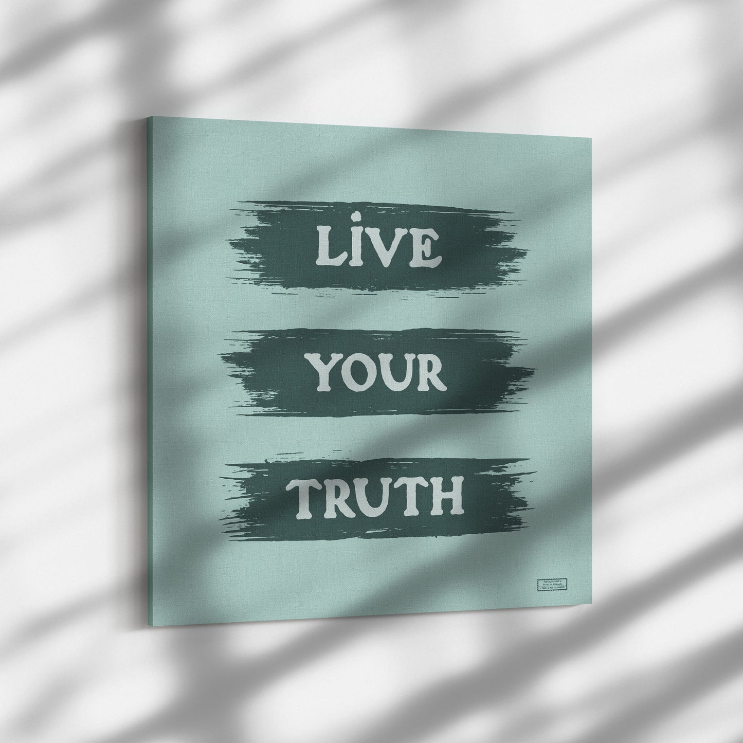 Live Your Truth | Wall Art Canvas