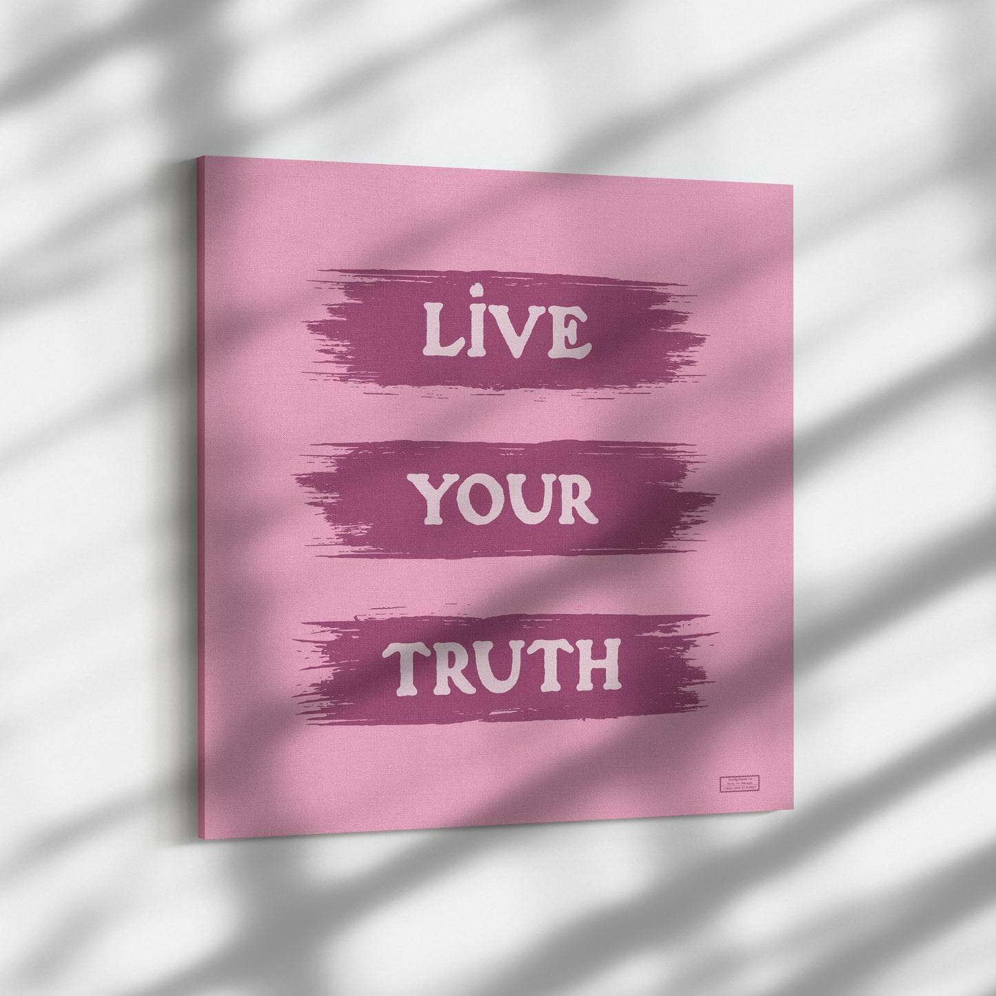 Live Your Truth | Wall Art Canvas