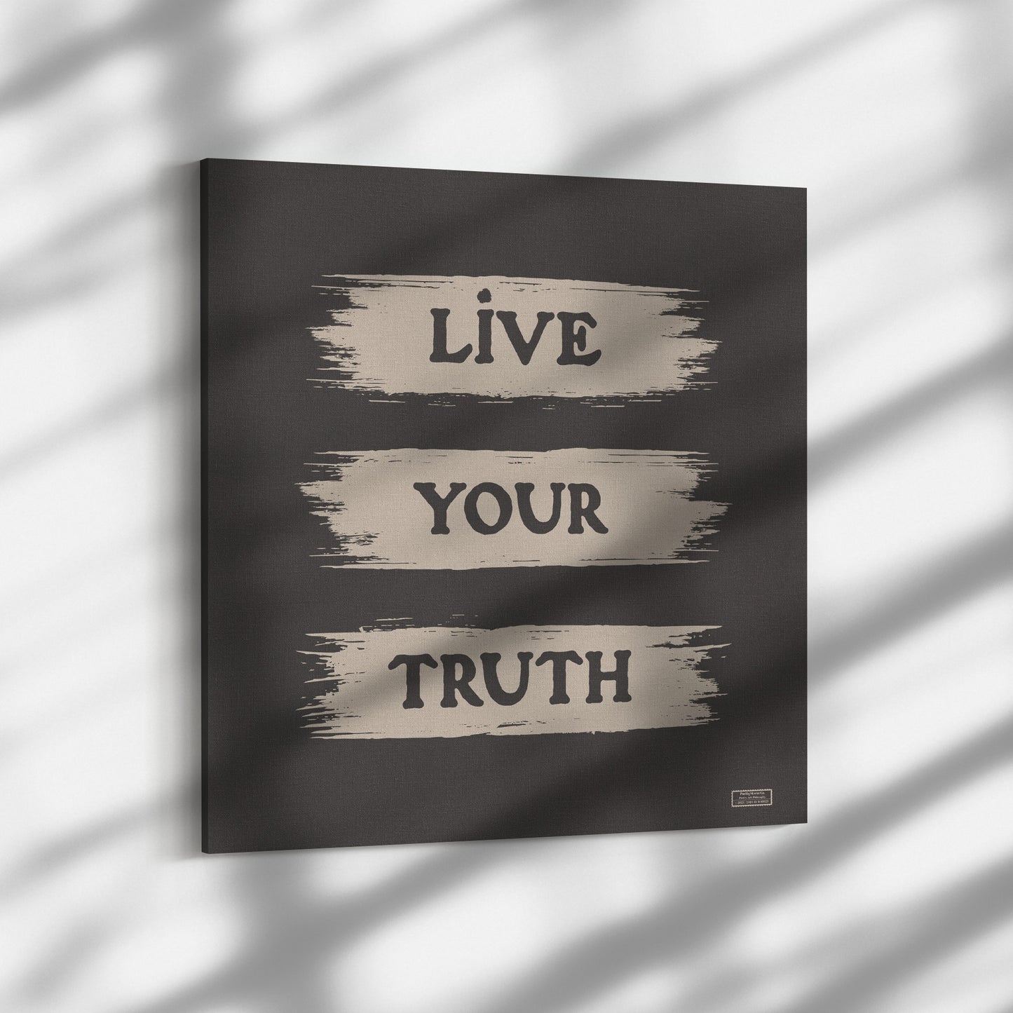 Live Your Truth | Wall Art Canvas