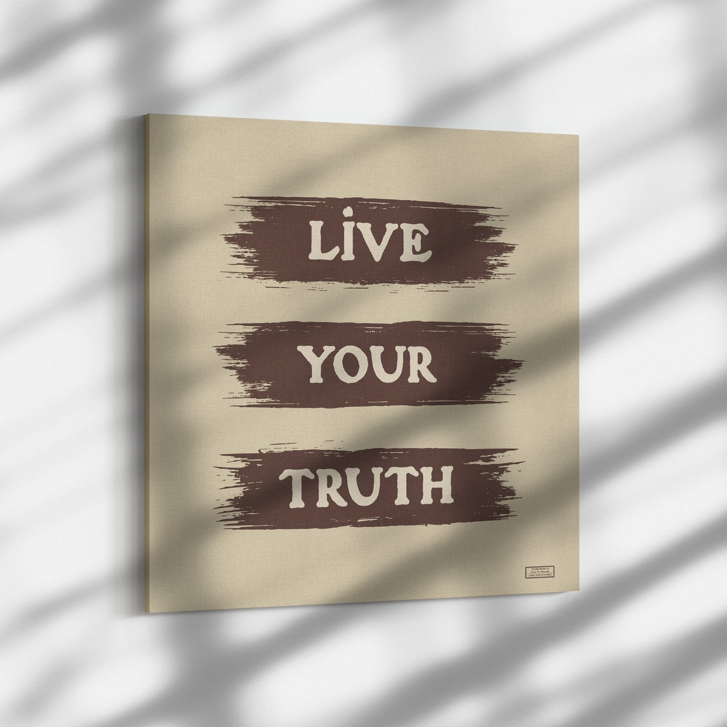 Live your Truth | Wall Art Canvas