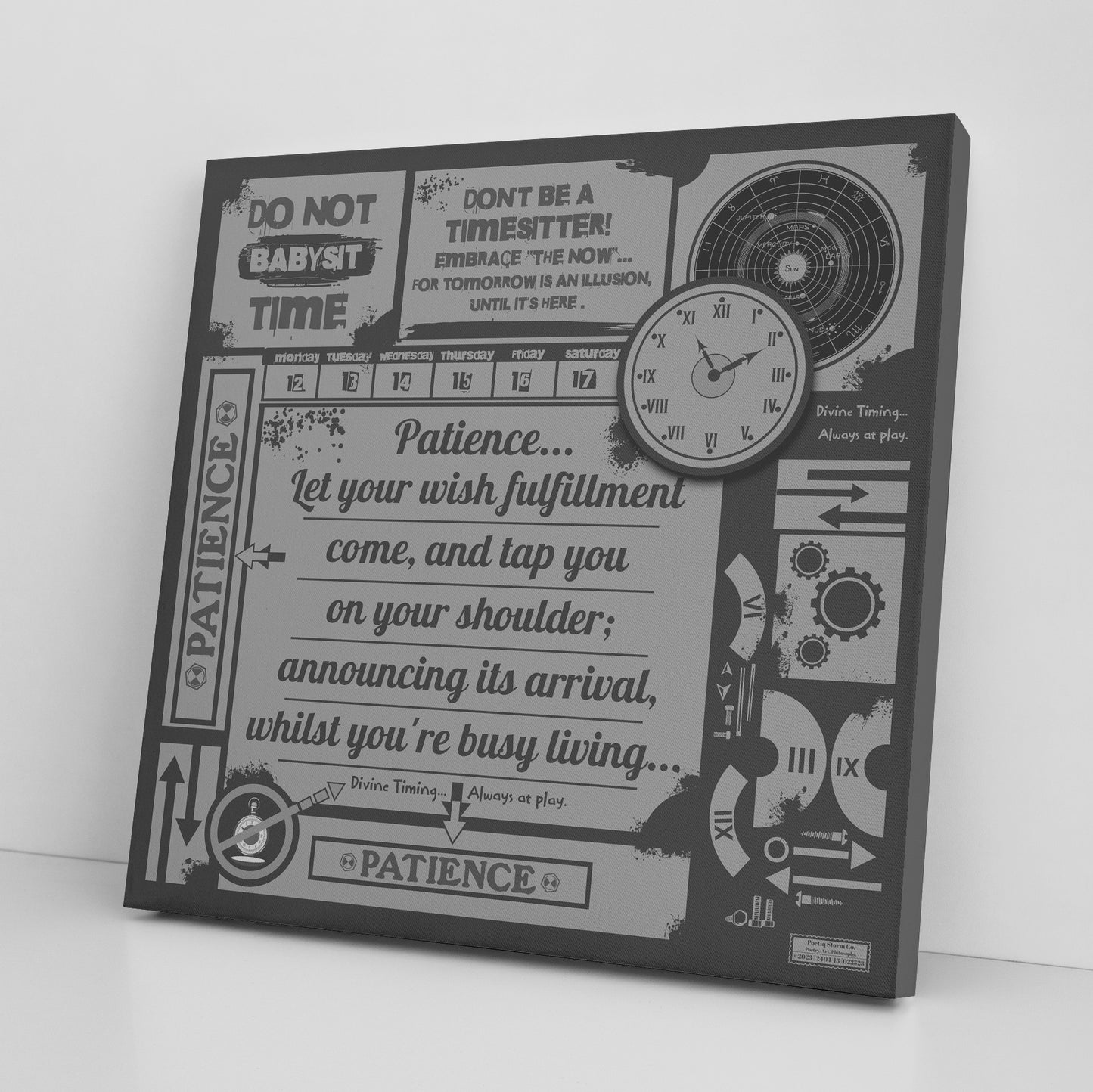 Patience | Wall Art Canvas