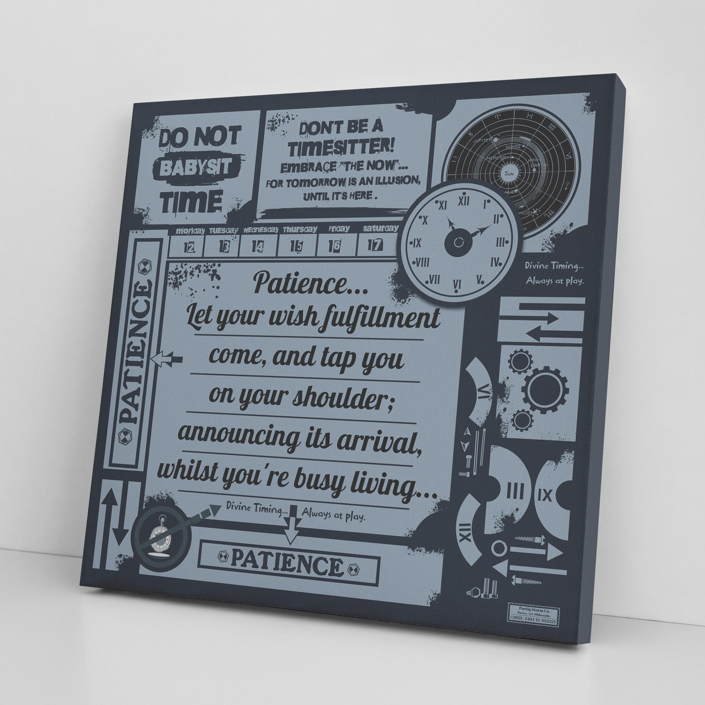 Patience | Wall Art Canvas