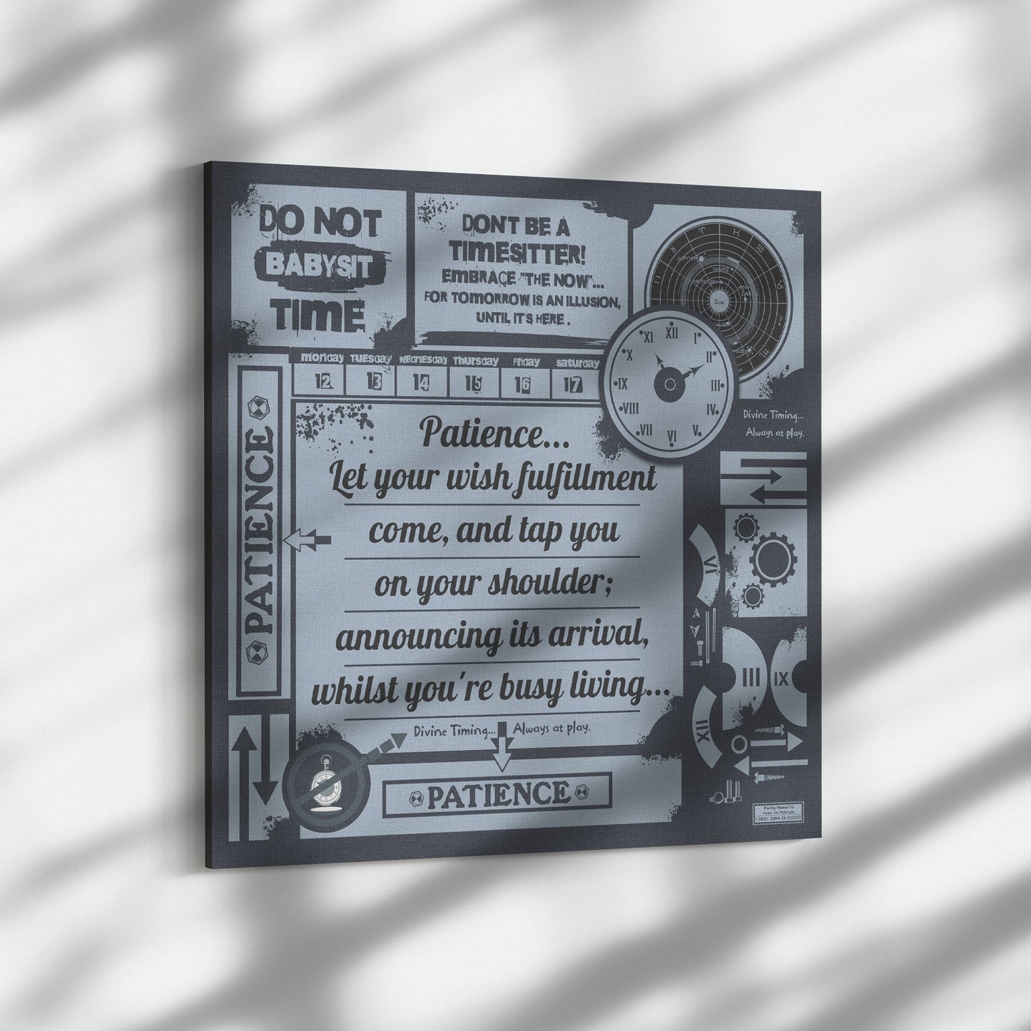 Patience | Wall Art Canvas