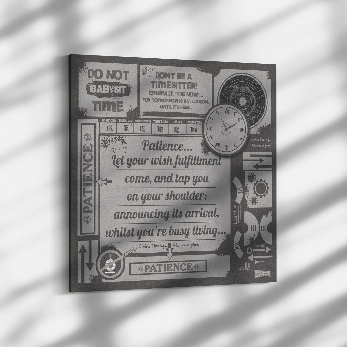 Patience | Wall Art Canvas