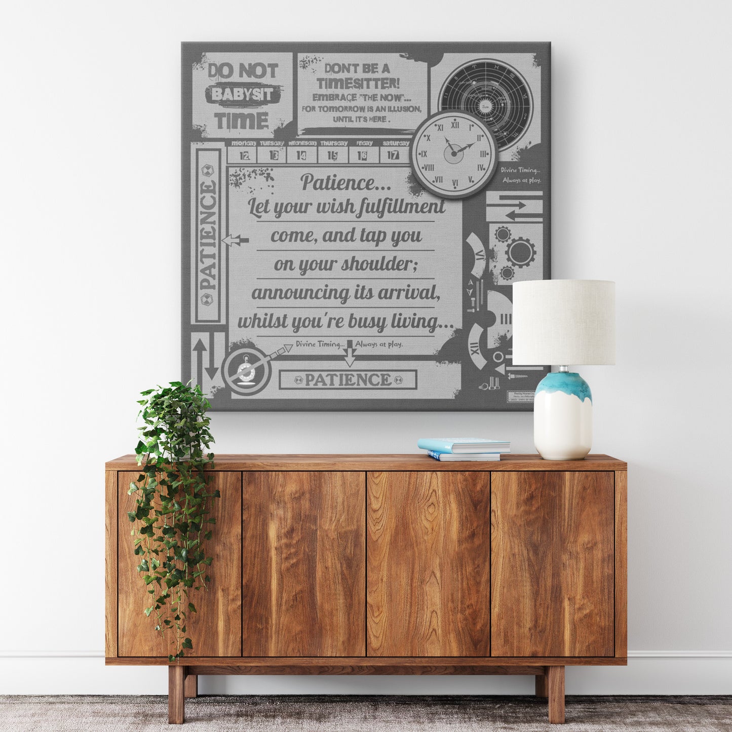 Patience | Wall Art Canvas