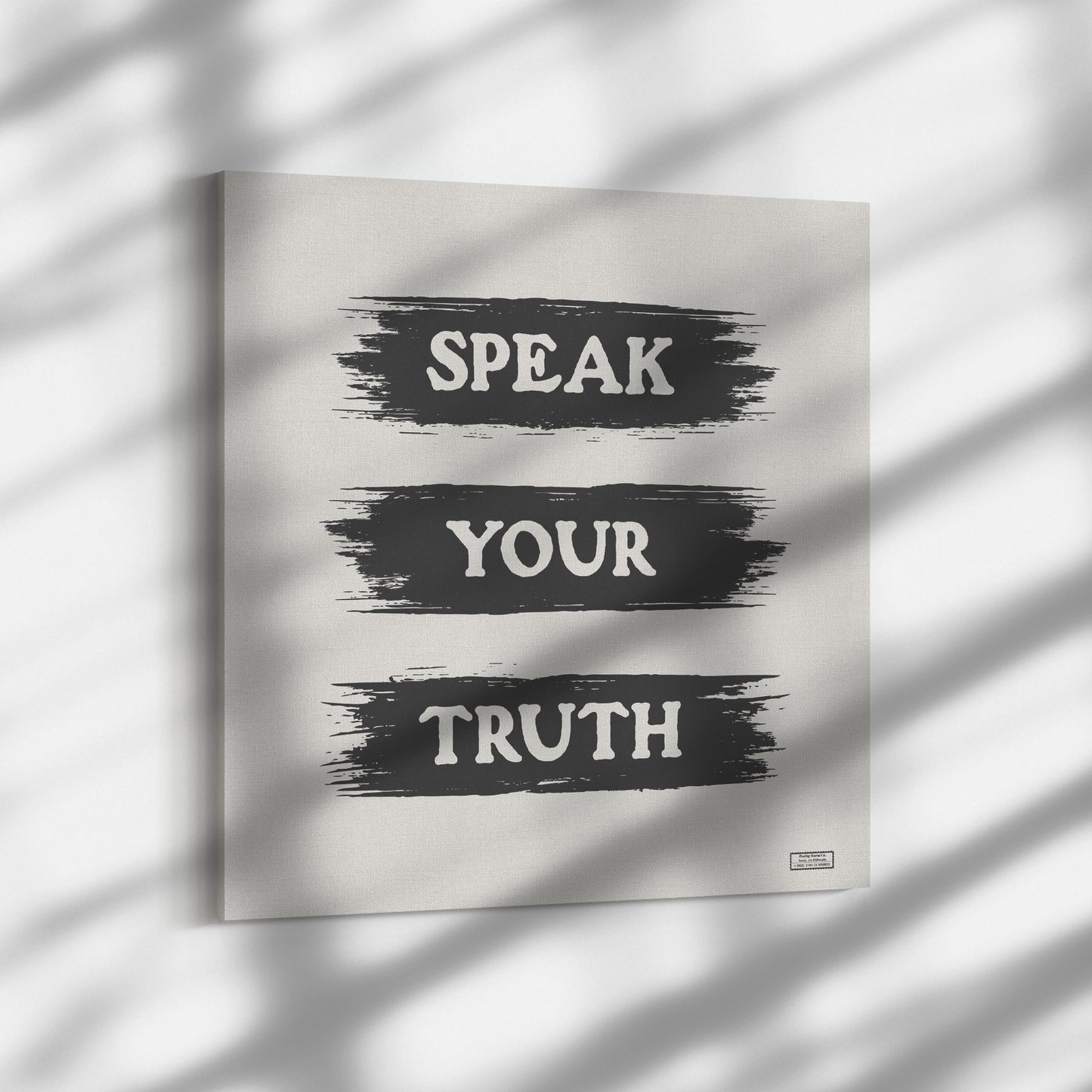 Speak Your Truth | Wall Art Canvas